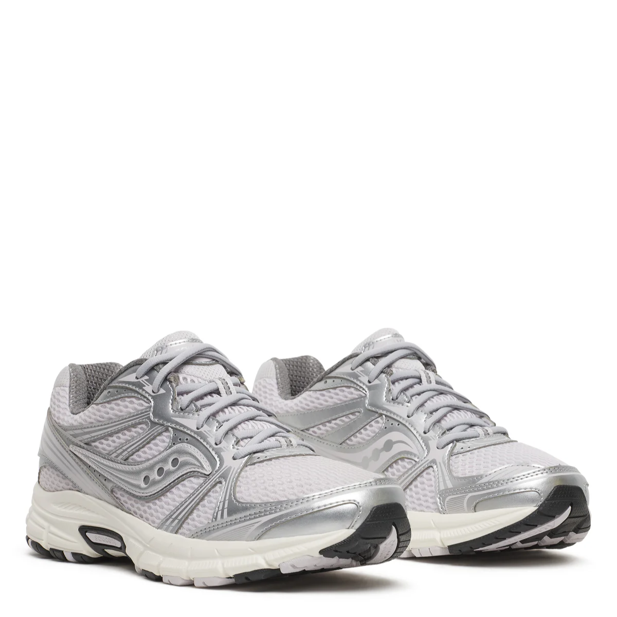 Saucony Women's Grid Legacy in Fog/Silver