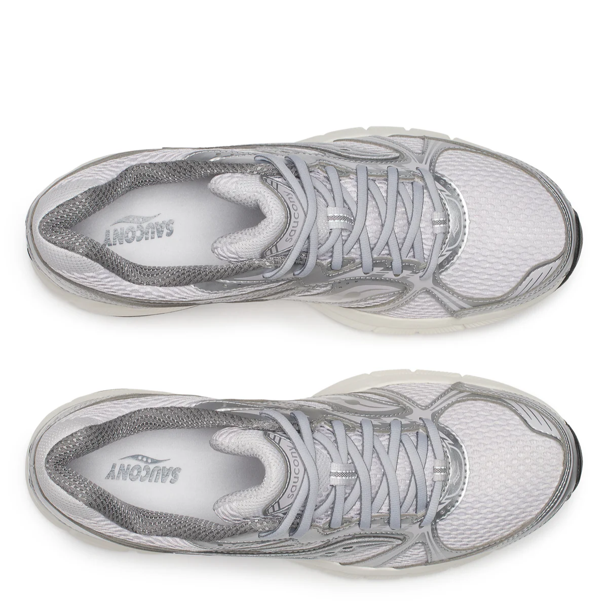 Saucony Women's Grid Legacy in Fog/Silver