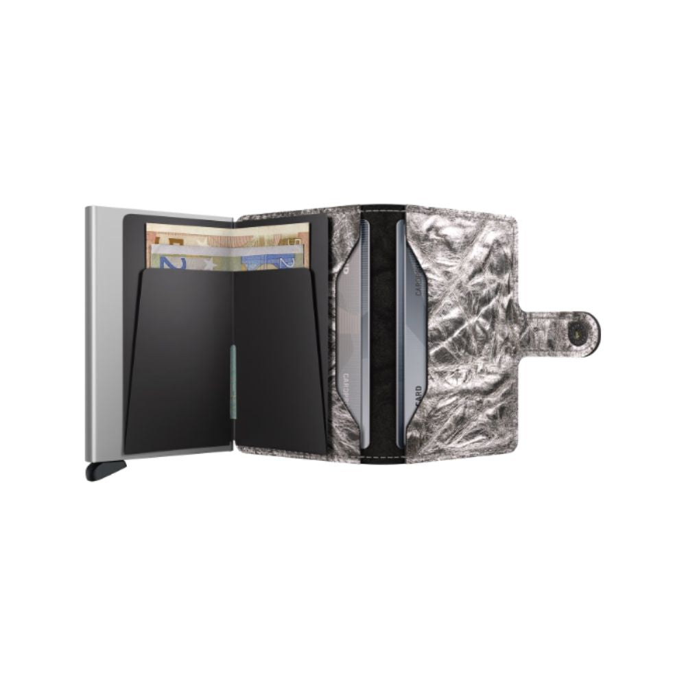 Secrid Mini Wallet Crunch in Silver