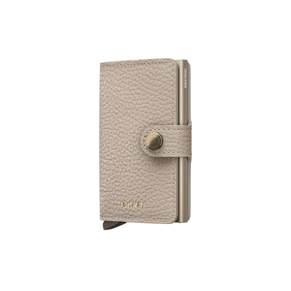Secrid Mini Wallet Pebble in Latte
