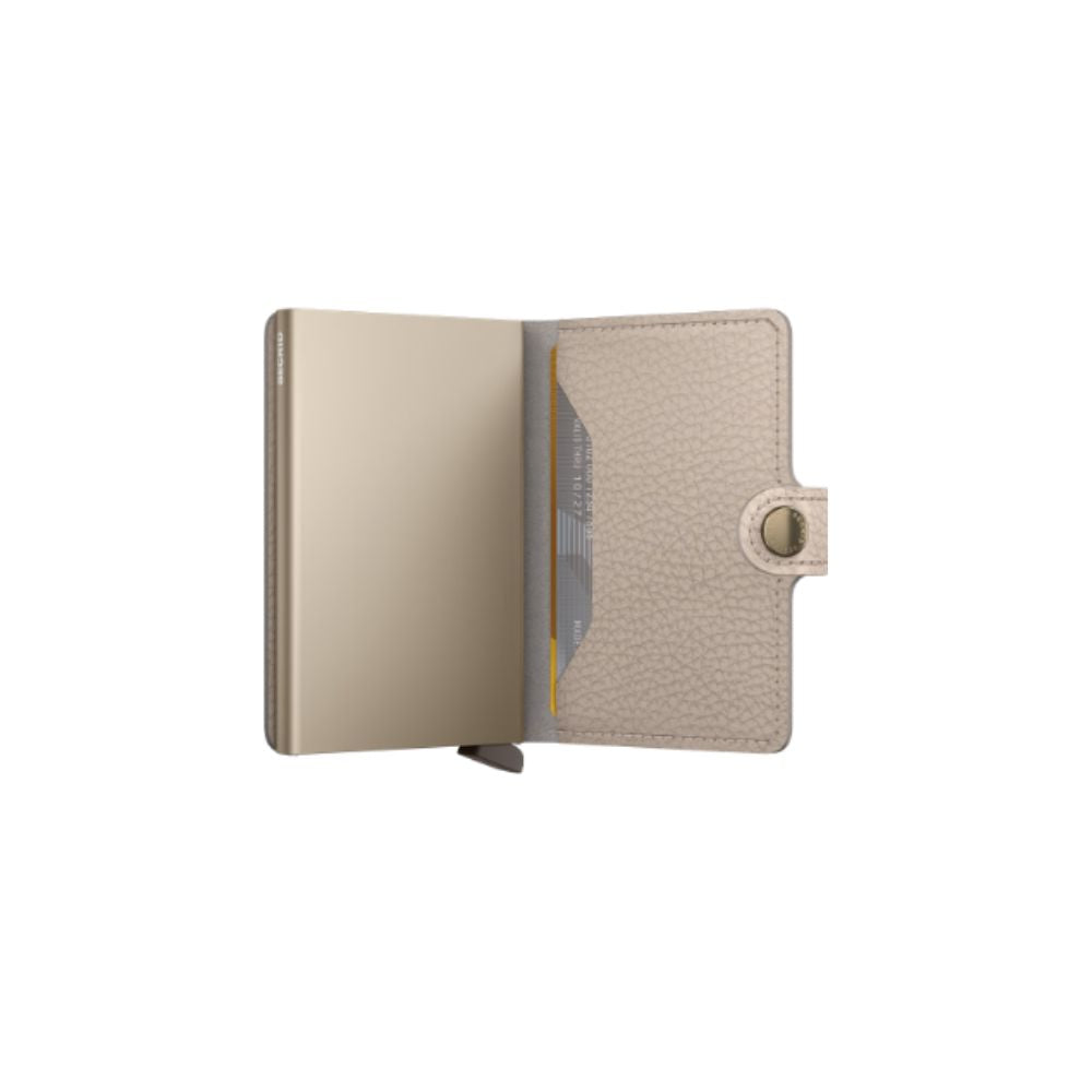 Secrid Mini Wallet Pebble in Latte