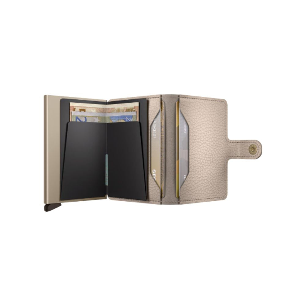 Secrid Mini Wallet Pebble in Latte