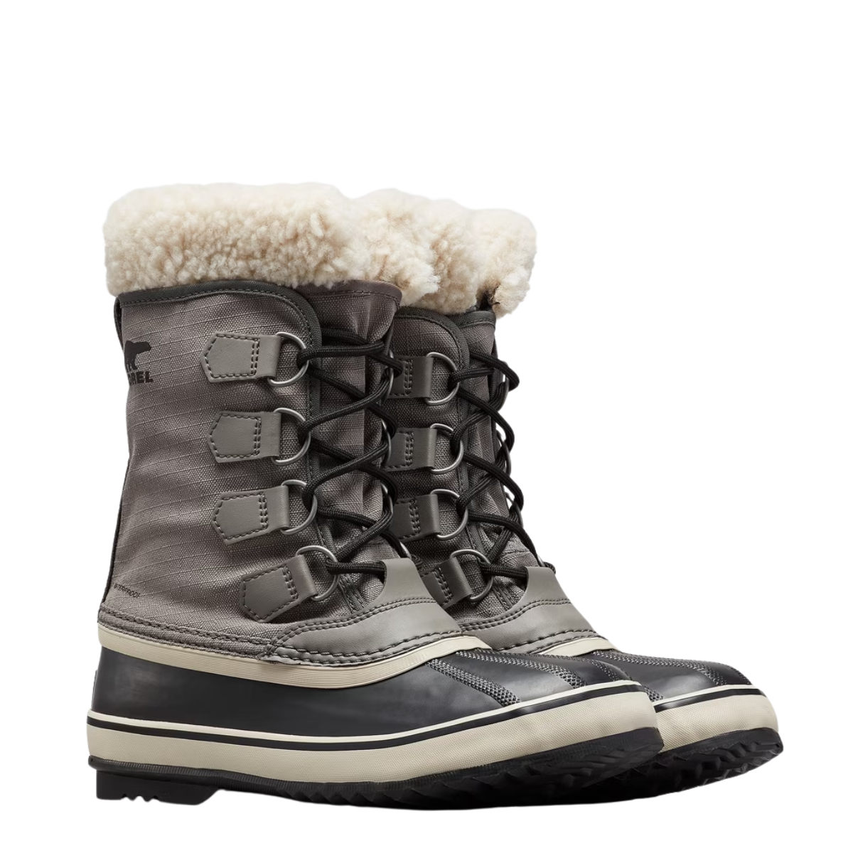 Sorel Women's Winter Carnival Waterproof Boot in Quarry/Black