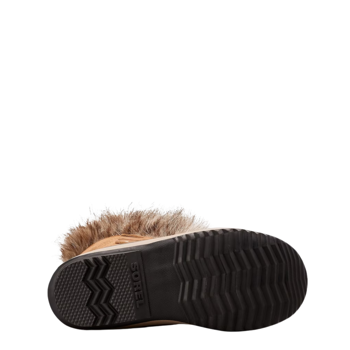 Sorel Women's Joan of Arctic Waterproof Boot in Camel Brown/Black