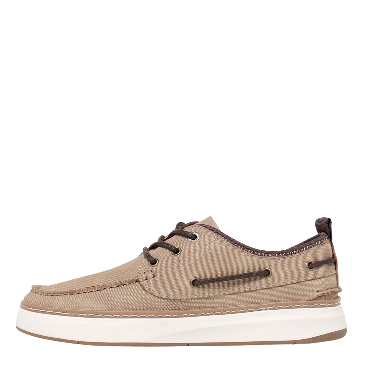 Sperry Men's Moc Neo Boat Shoe in Taupe
