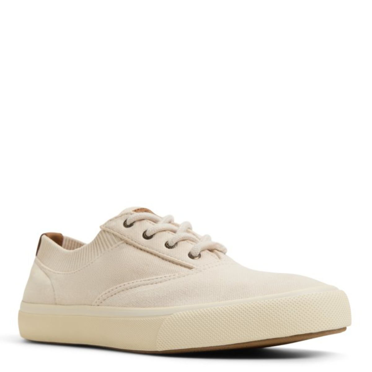 Sperry Men's Striper II Knit Sneaker in Bone