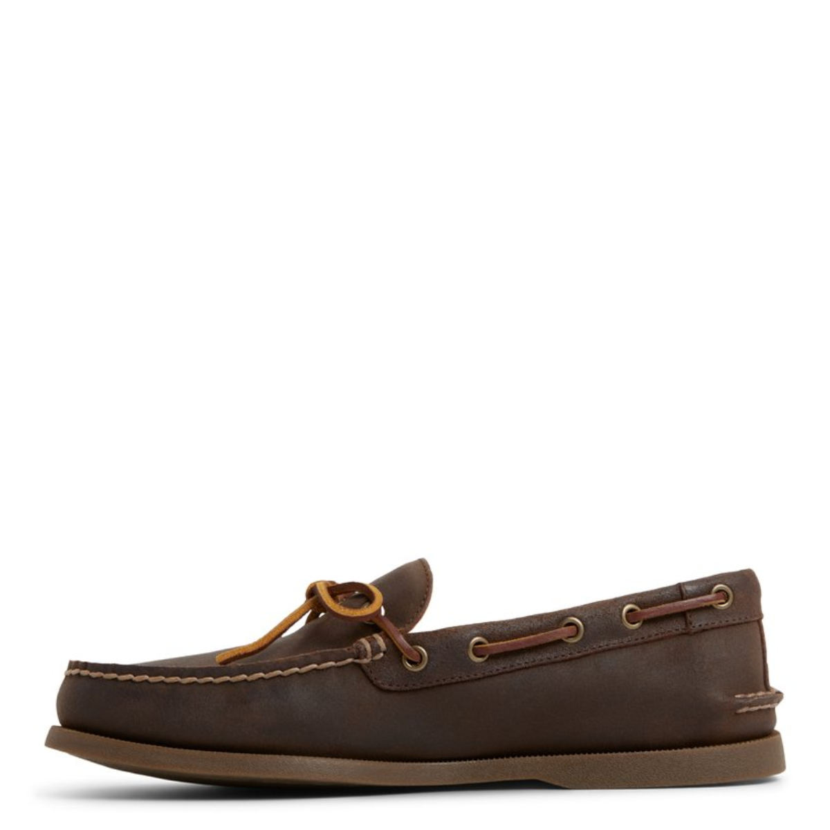 Sperry Men's Authentic Original 1-Eye Boat Shoe in Dark Brown