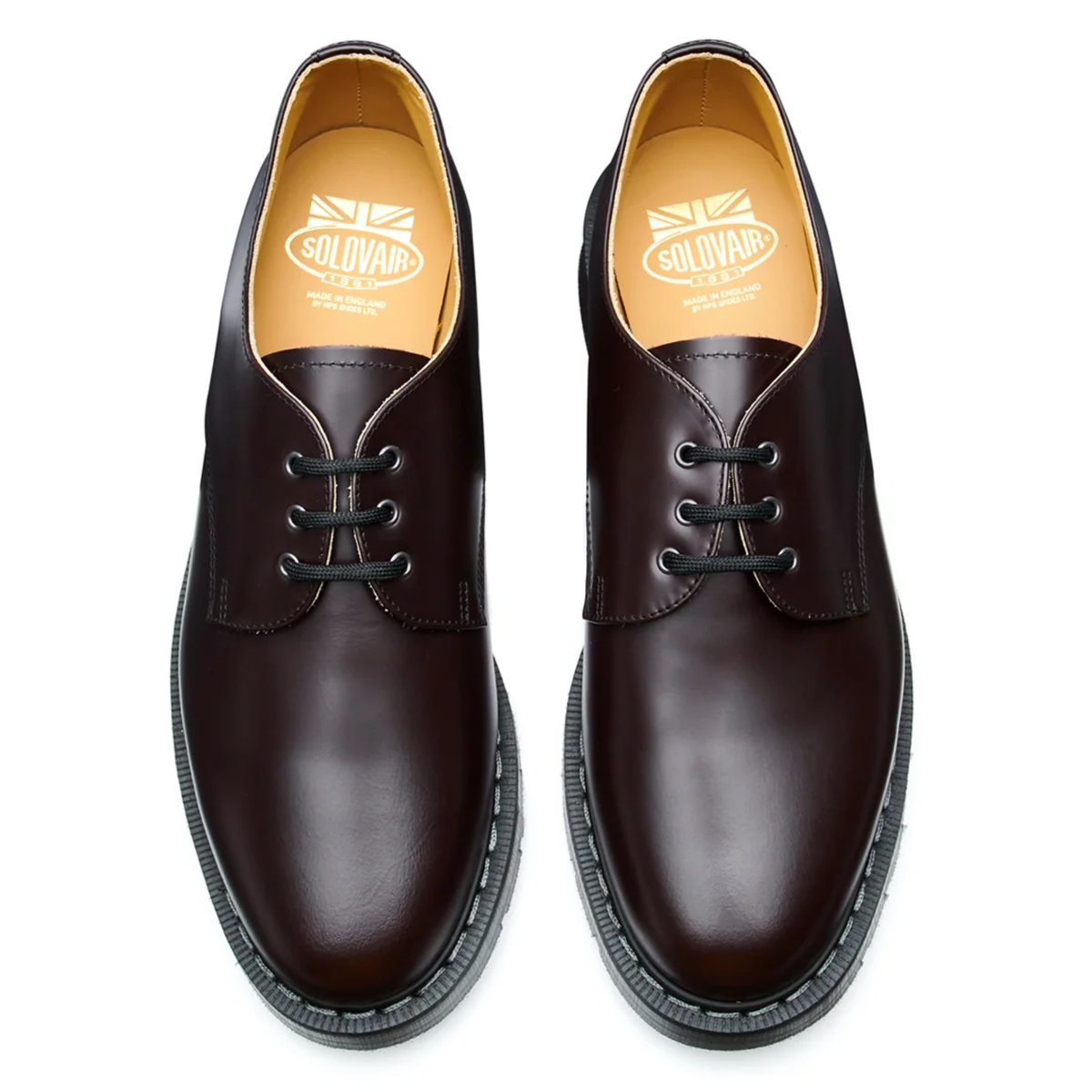 Solovair Gibson Shoe in Cordovan
