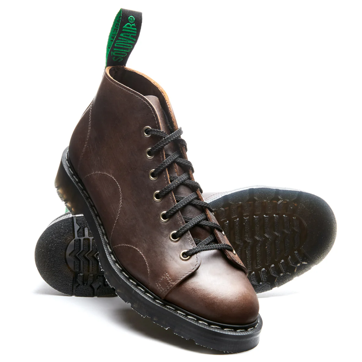 Solovair Monkey Boot in Gaucho Crazy Horse