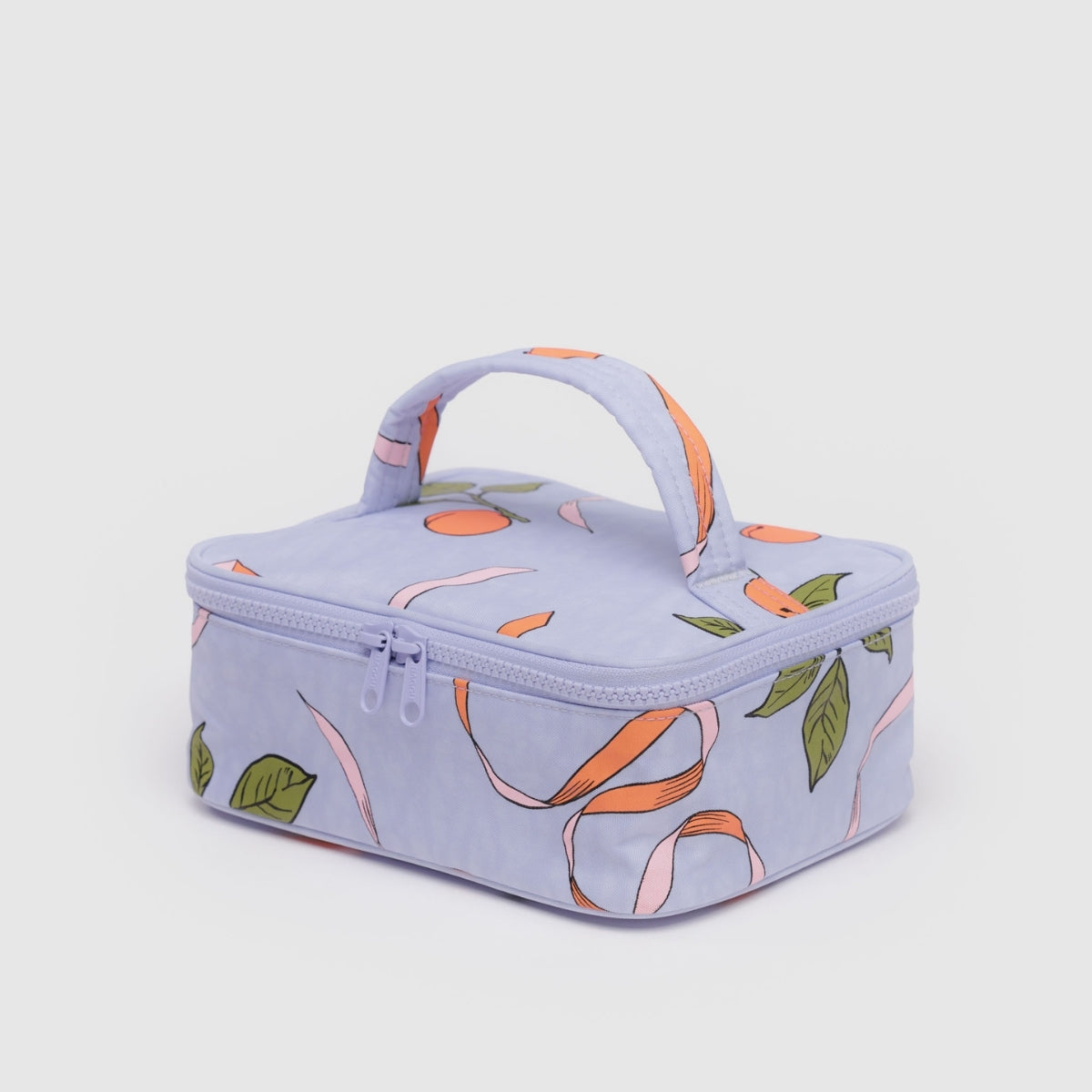 Baggu Small Cosmetic Case in Apricots & Ribbons