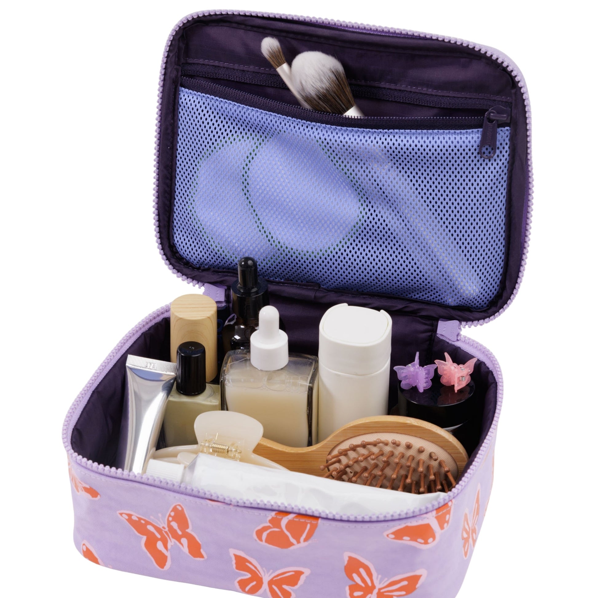 Baggu Small Cosmetic Case in Butterflies
