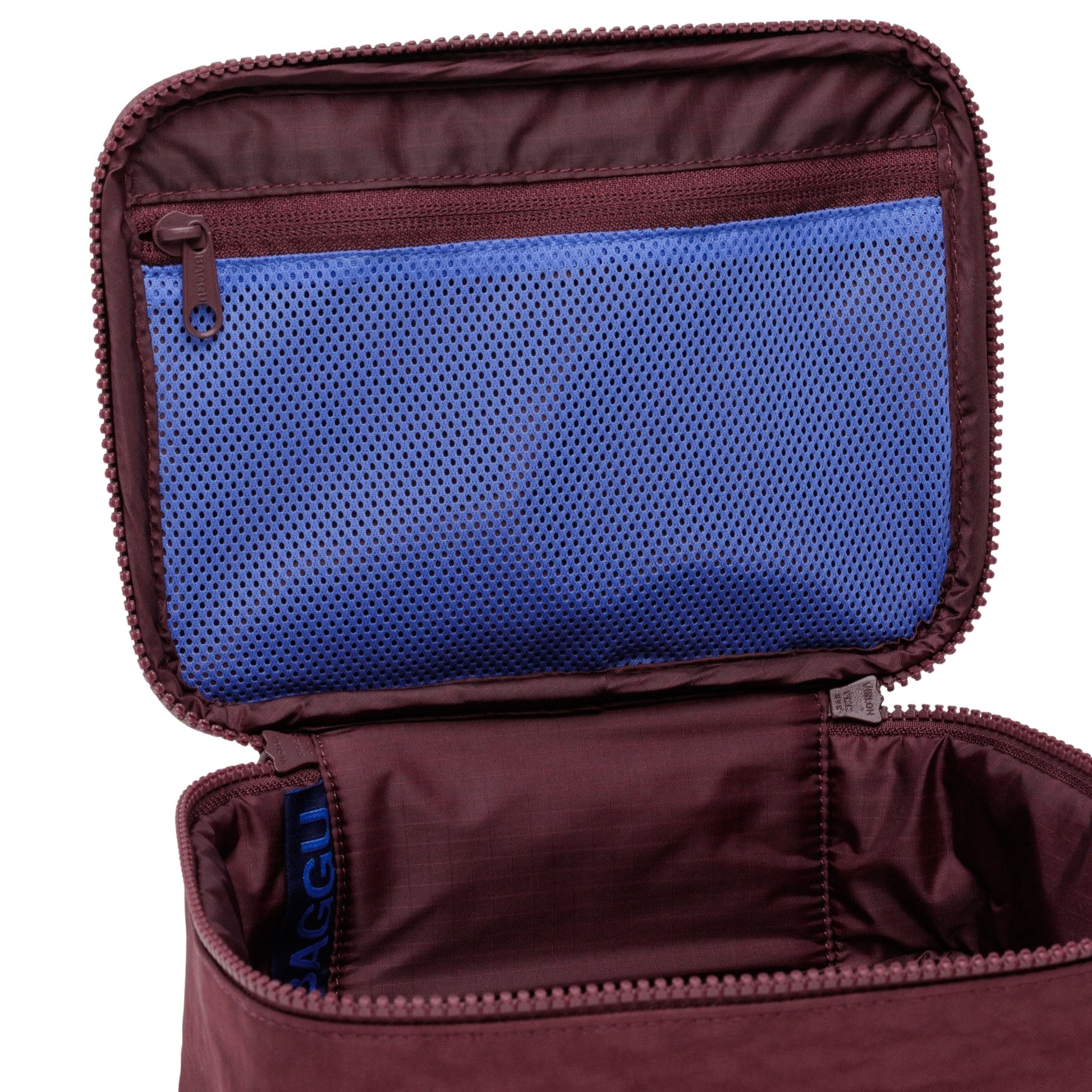 Baggu Small Cosmetic Case in Mahogany