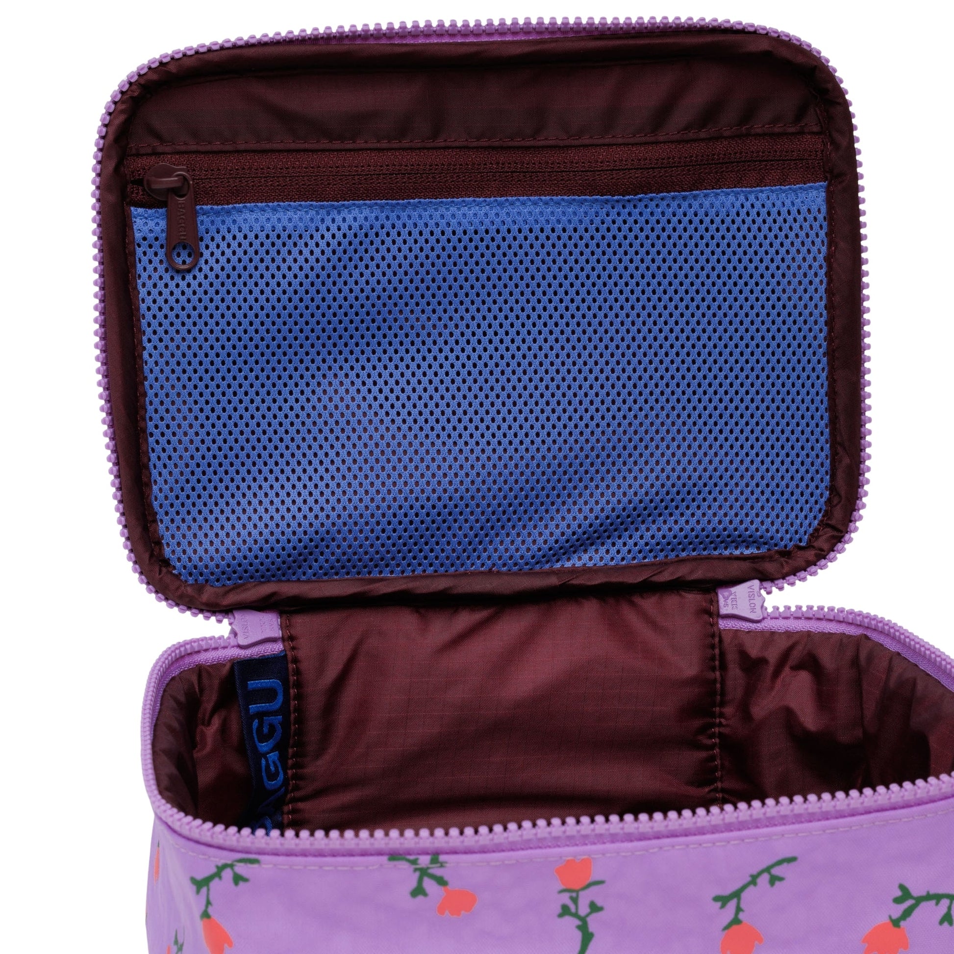 Baggu Small Cosmetic Case in Painted Wildflower