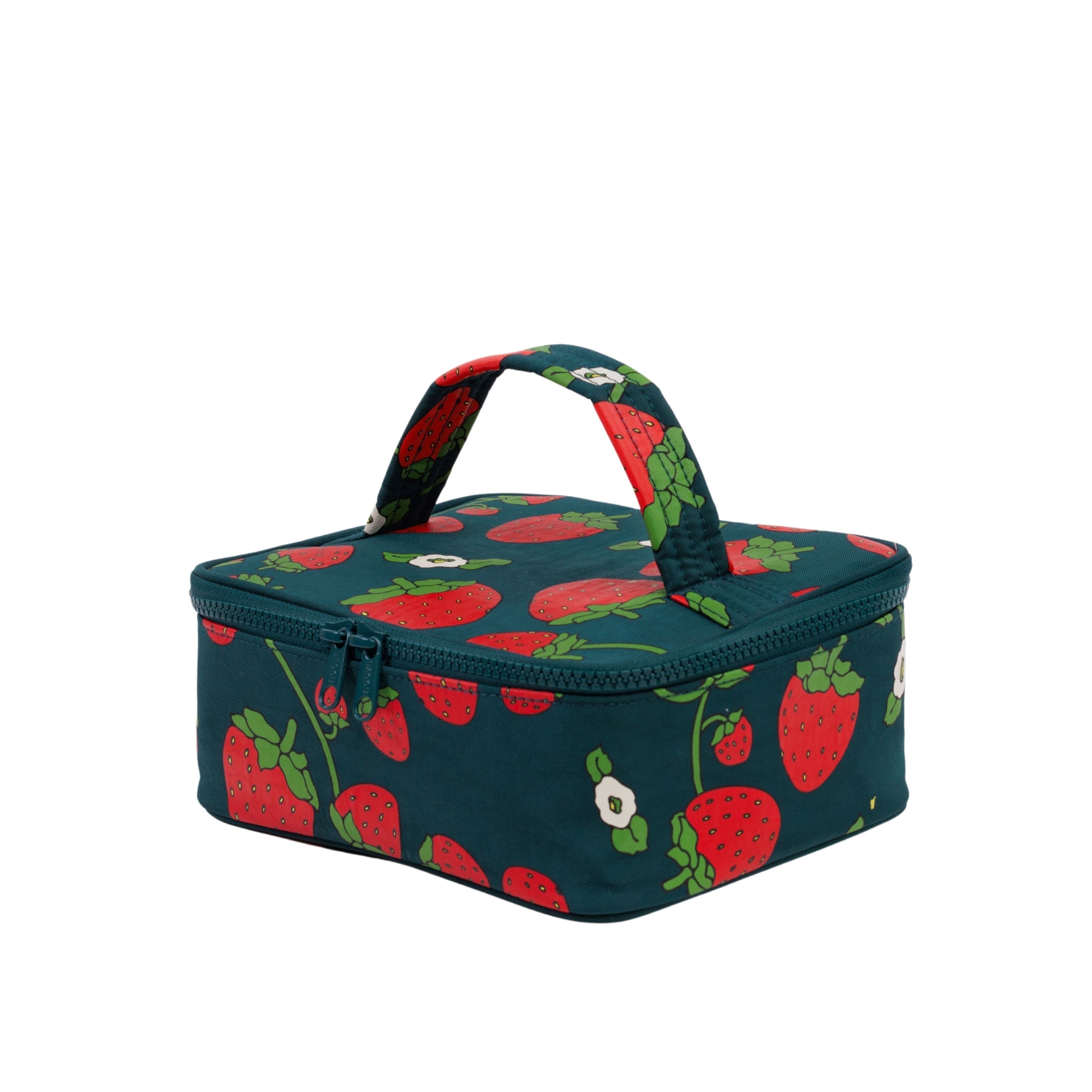 Baggu Small Cosmetic Case in Strawberry Blossom