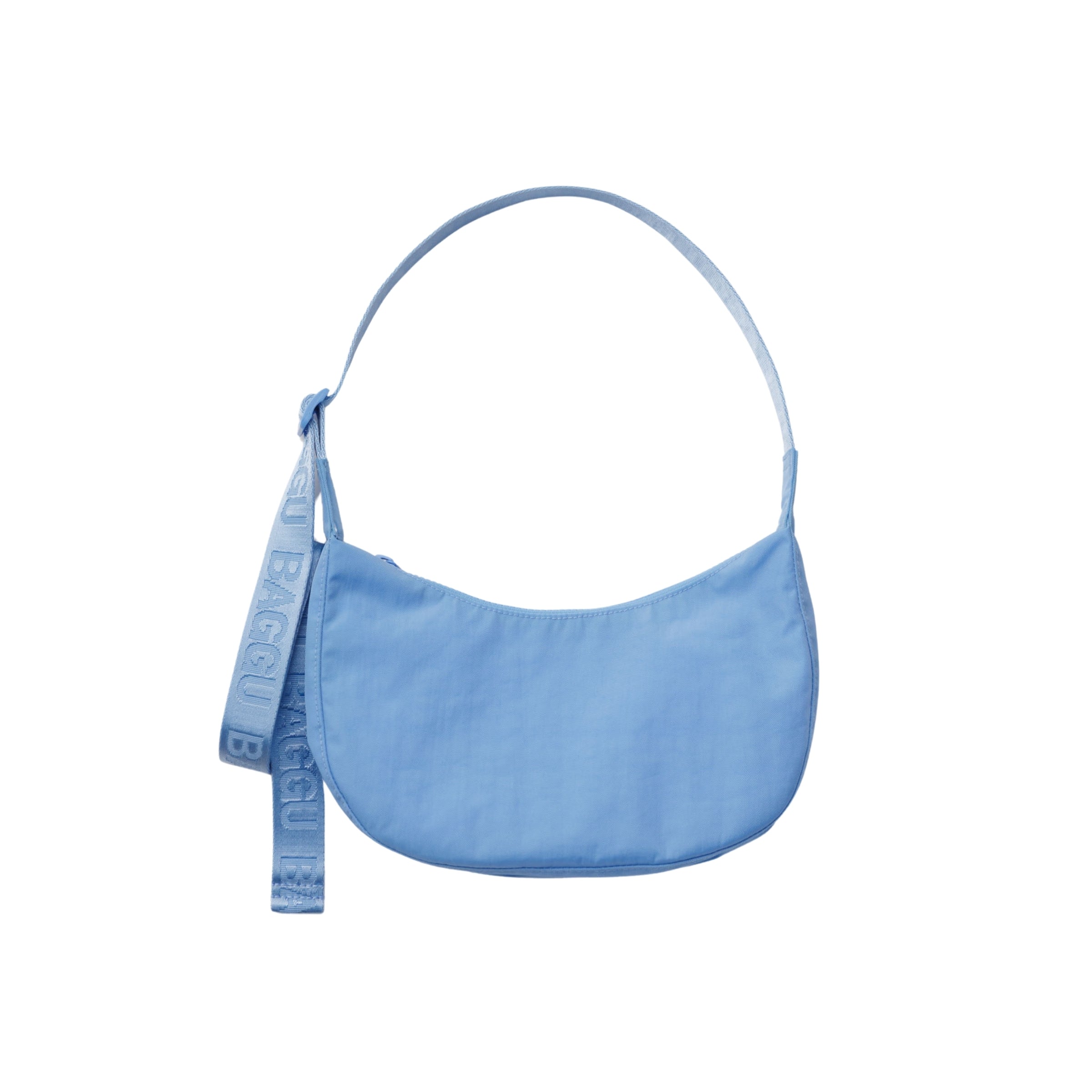 Baggu Small Nylon Crescent Bag in Piscine