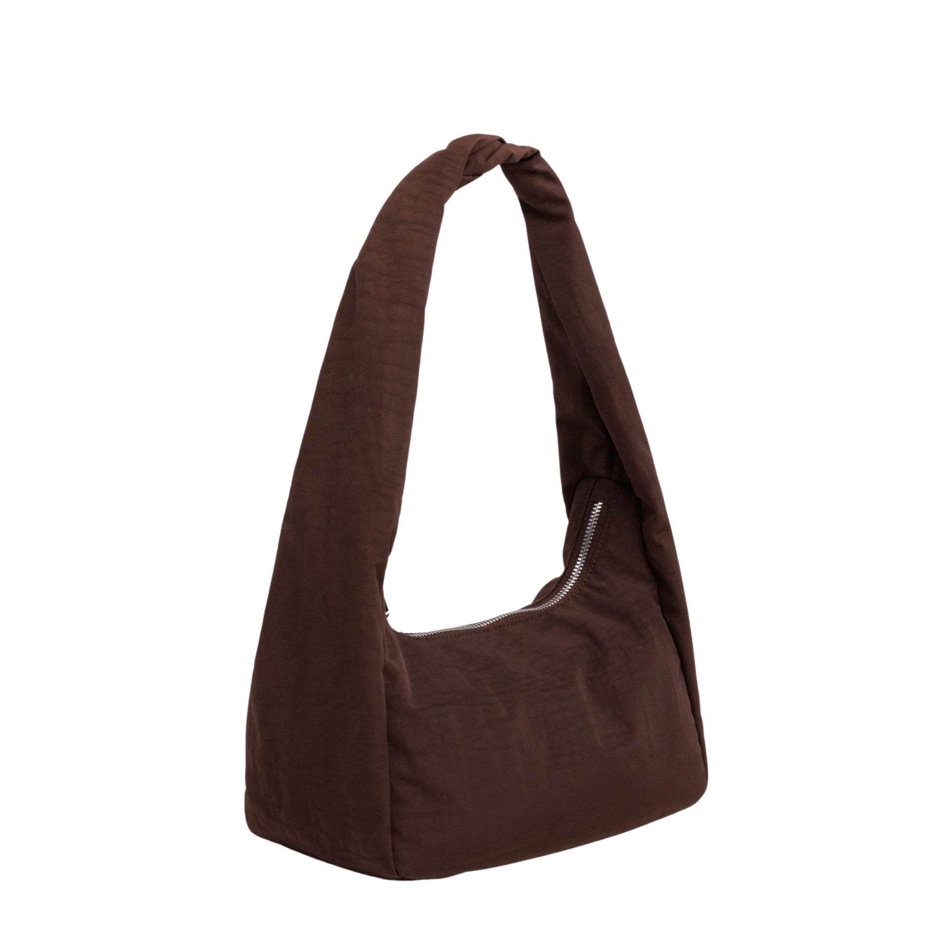 Baggu Small Nylon Meringue Bag in Coffee
