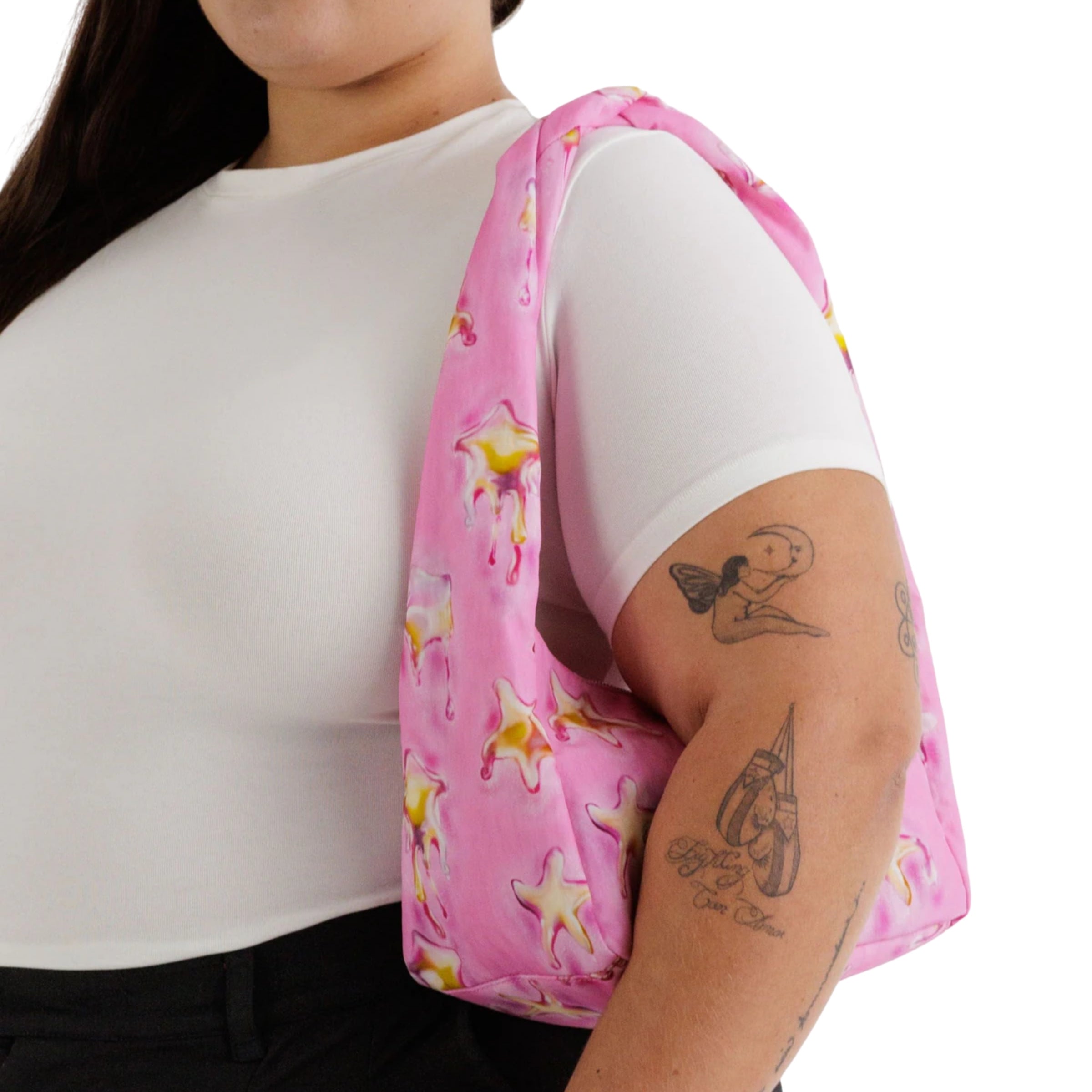 Baggu Small Nylon Meringue Bag in Dancing Stars
