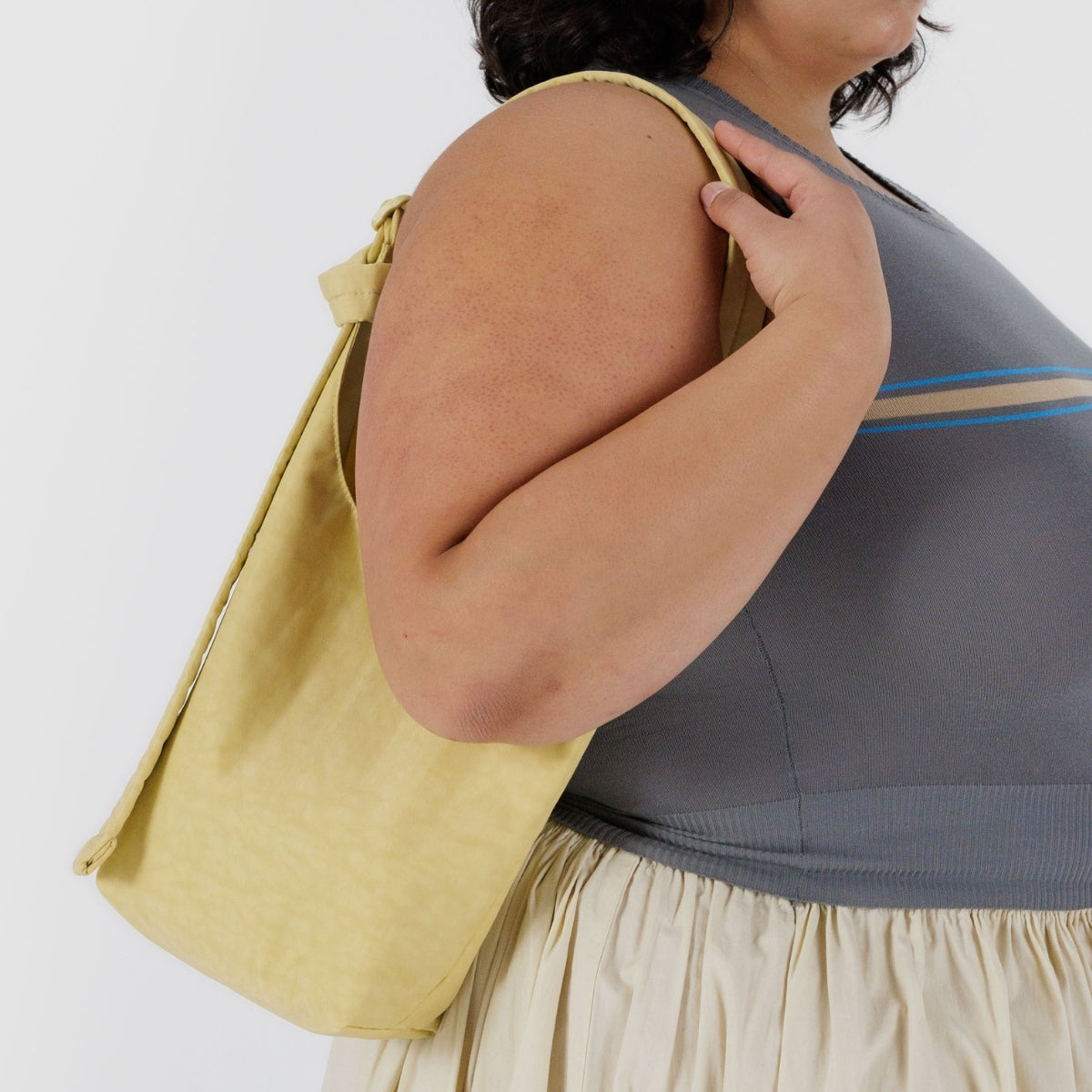 Baggu Small Nylon Sling in Butter