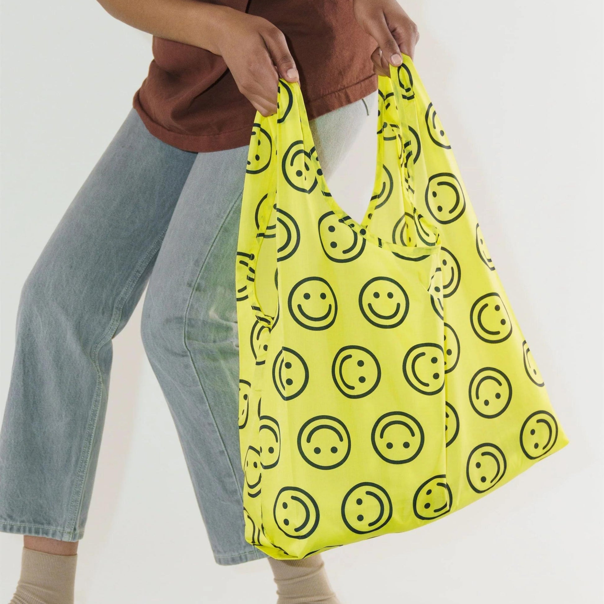 Baggu Standard Bag in Yellow Happy