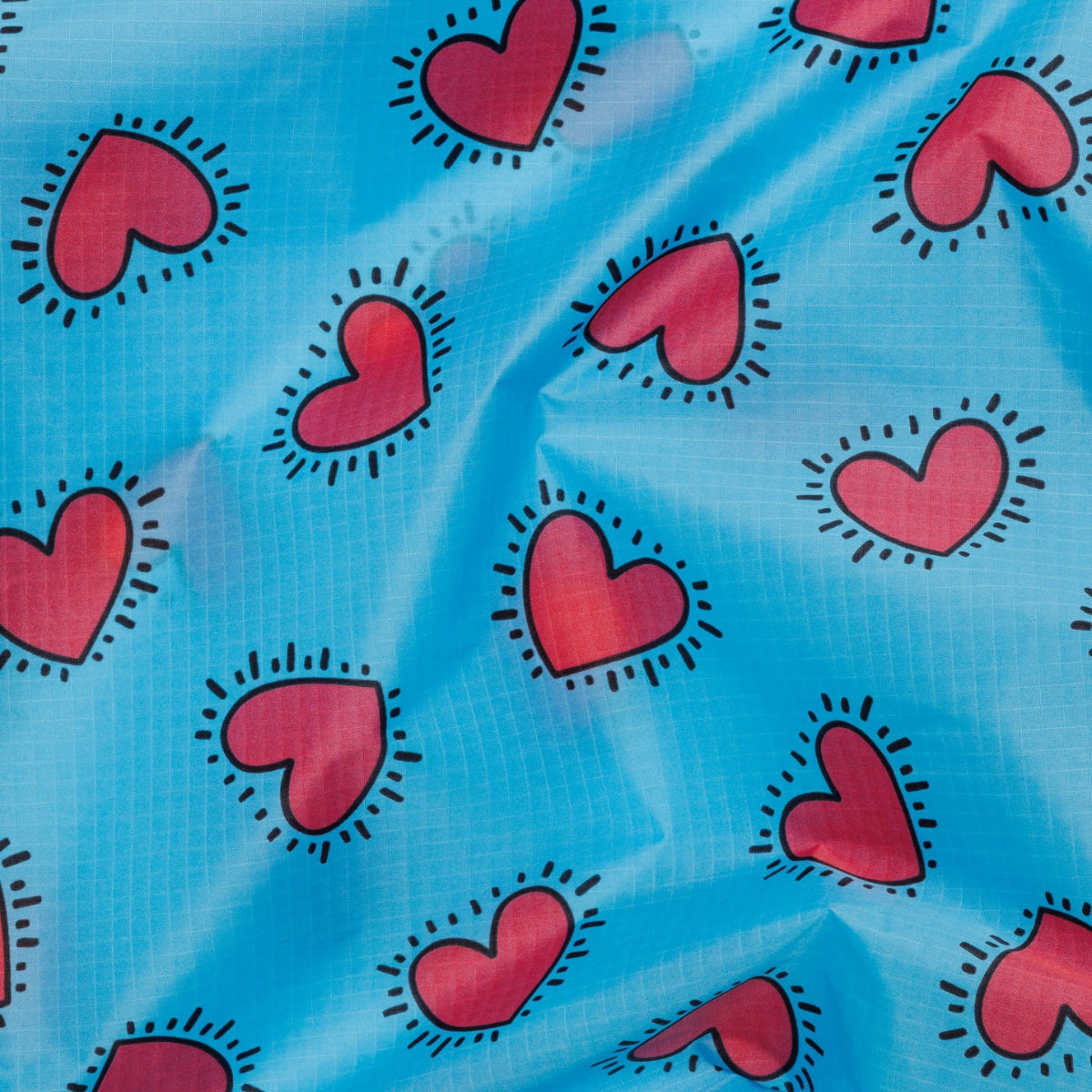 Baggu Standard Bag in Keith Haring Hearts