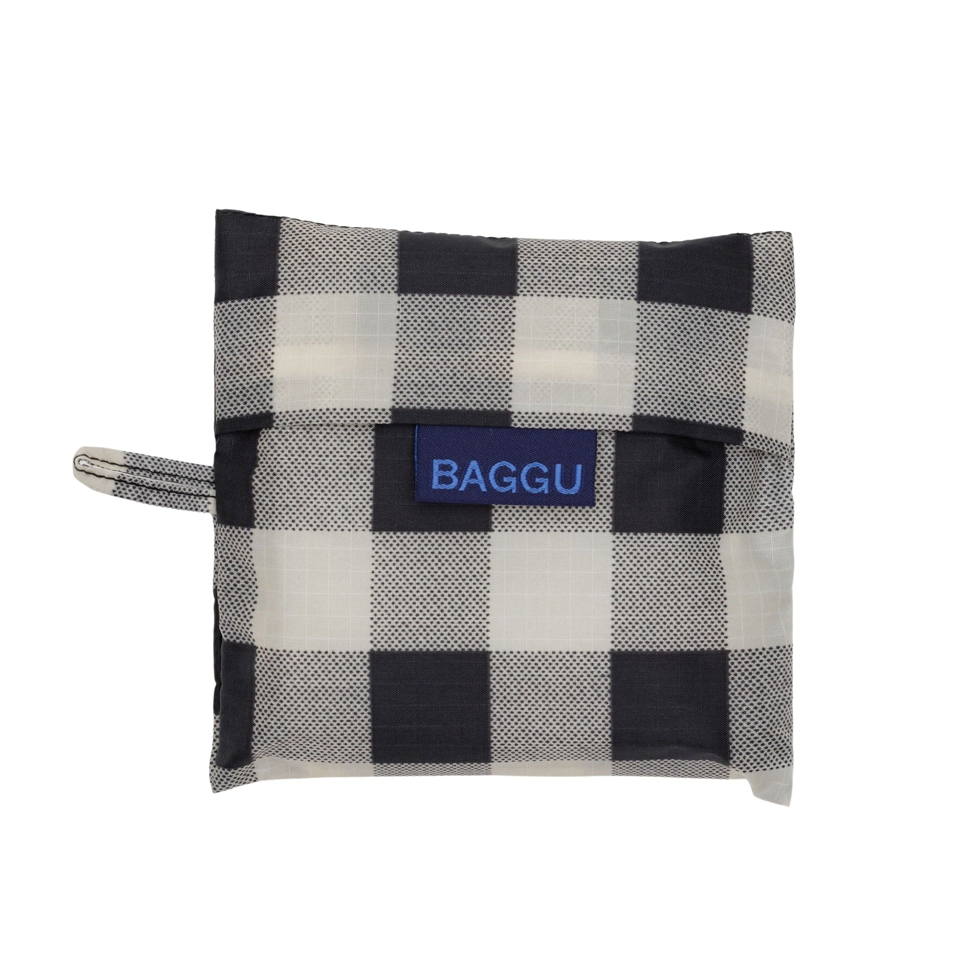 Baggu Standard Bag in Black & White Big Check