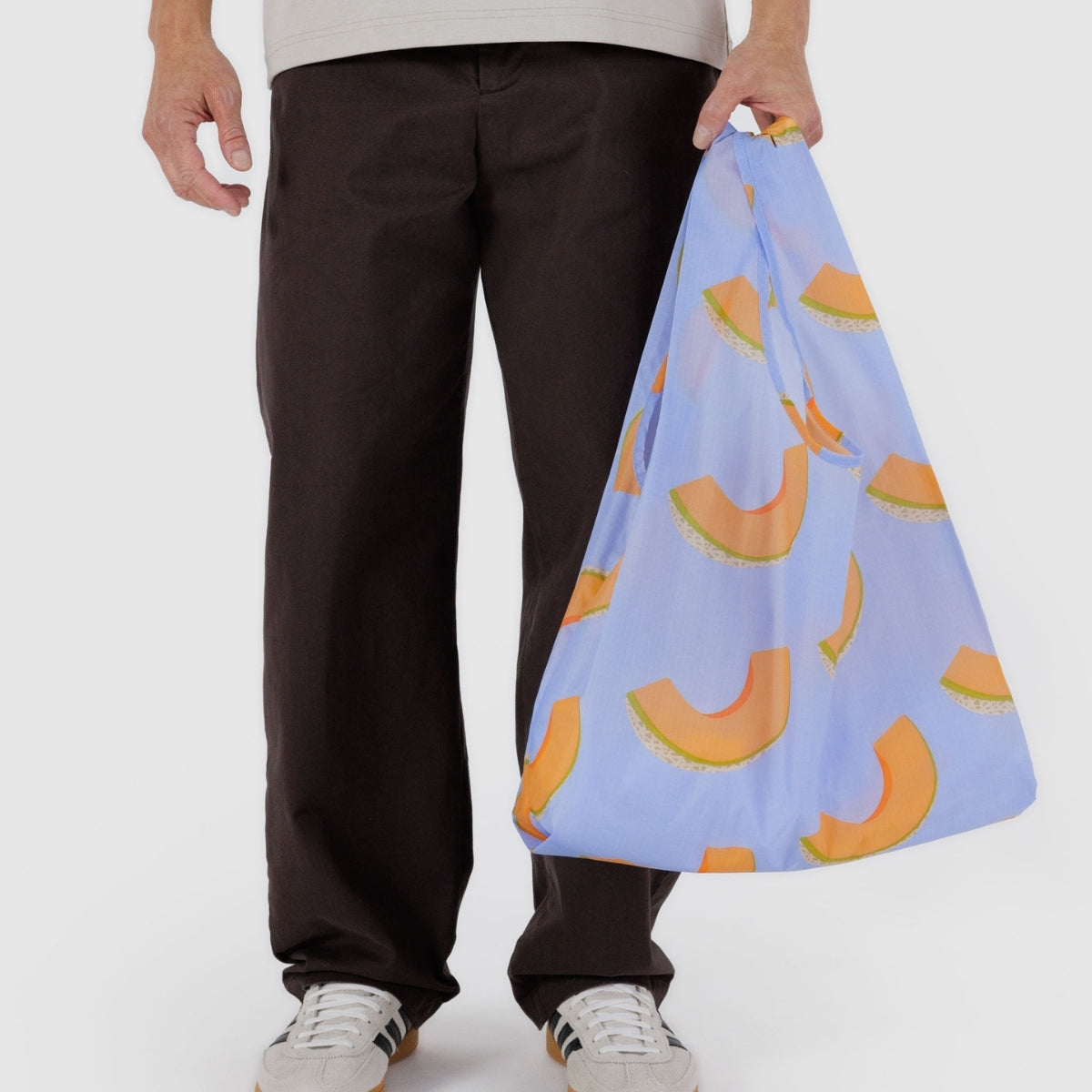 Baggu Standard Bag in Cantaloupe Blue