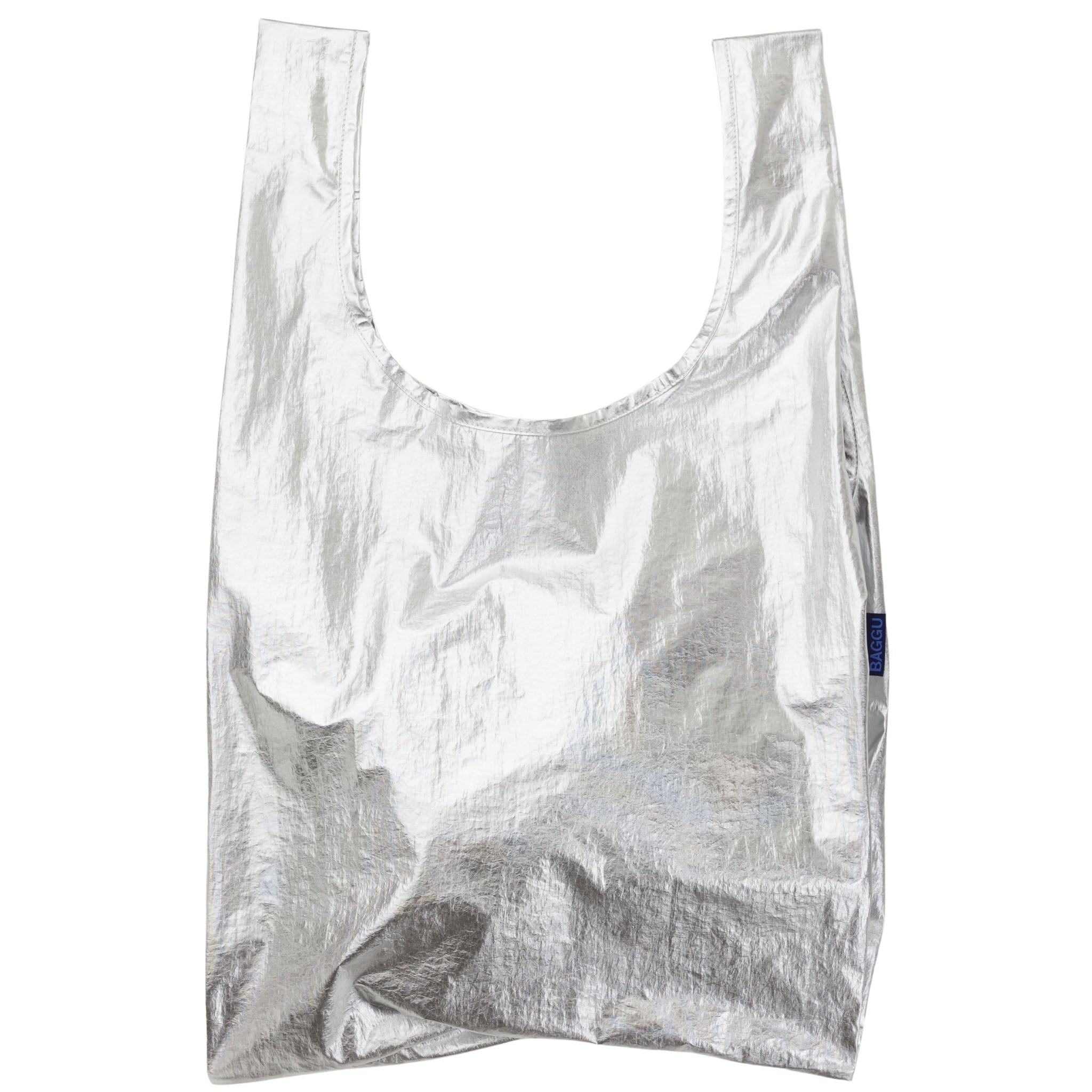 Baggu Standard Bag in Chrome Metallic