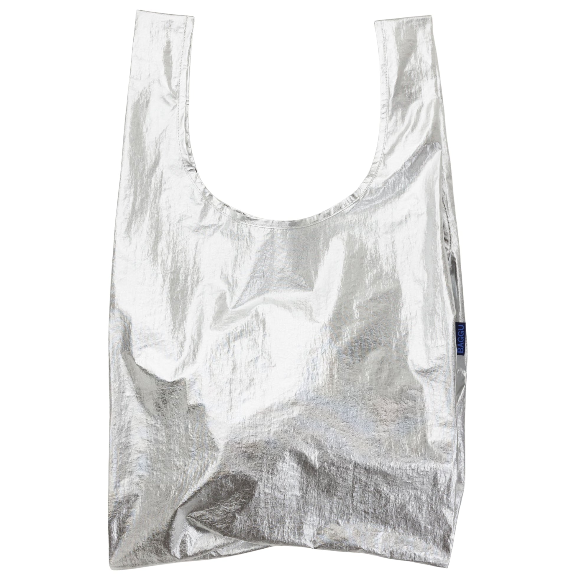Baggu Standard Bag in Chrome Metallic