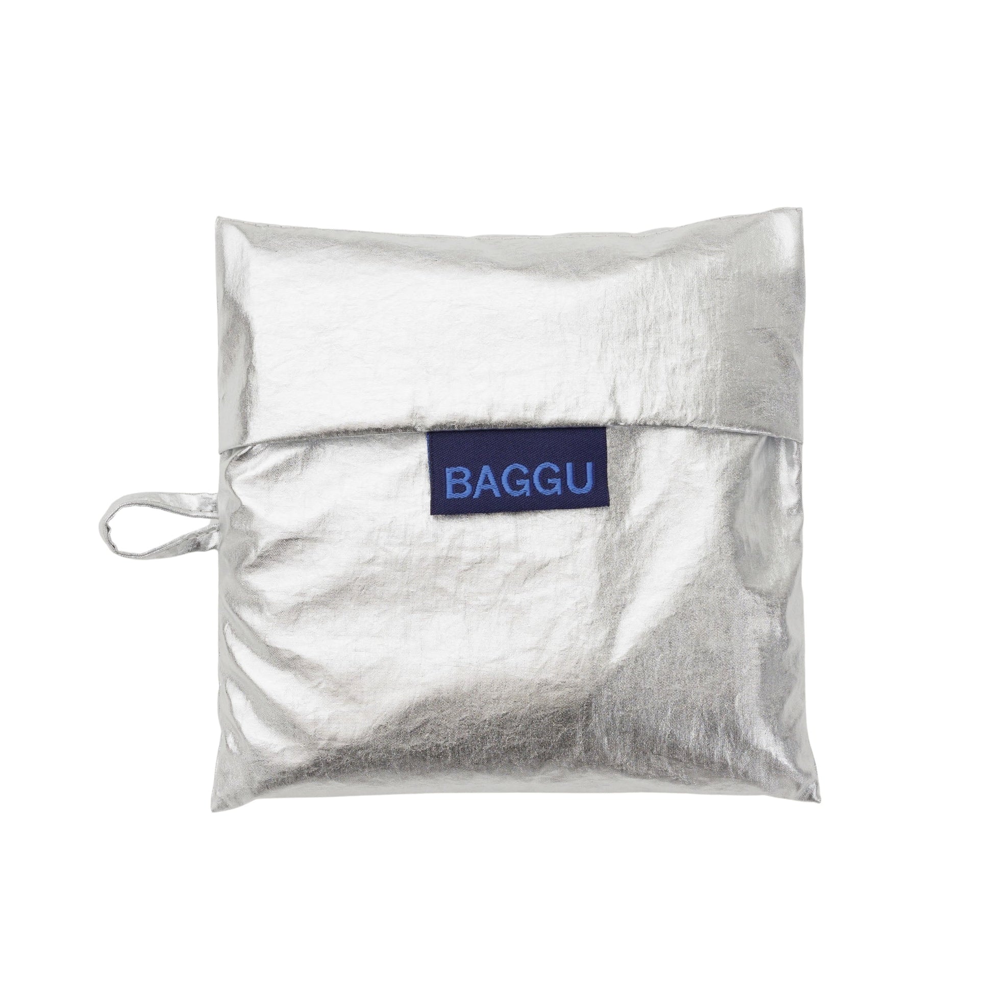 Baggu Standard Bag in Chrome Metallic