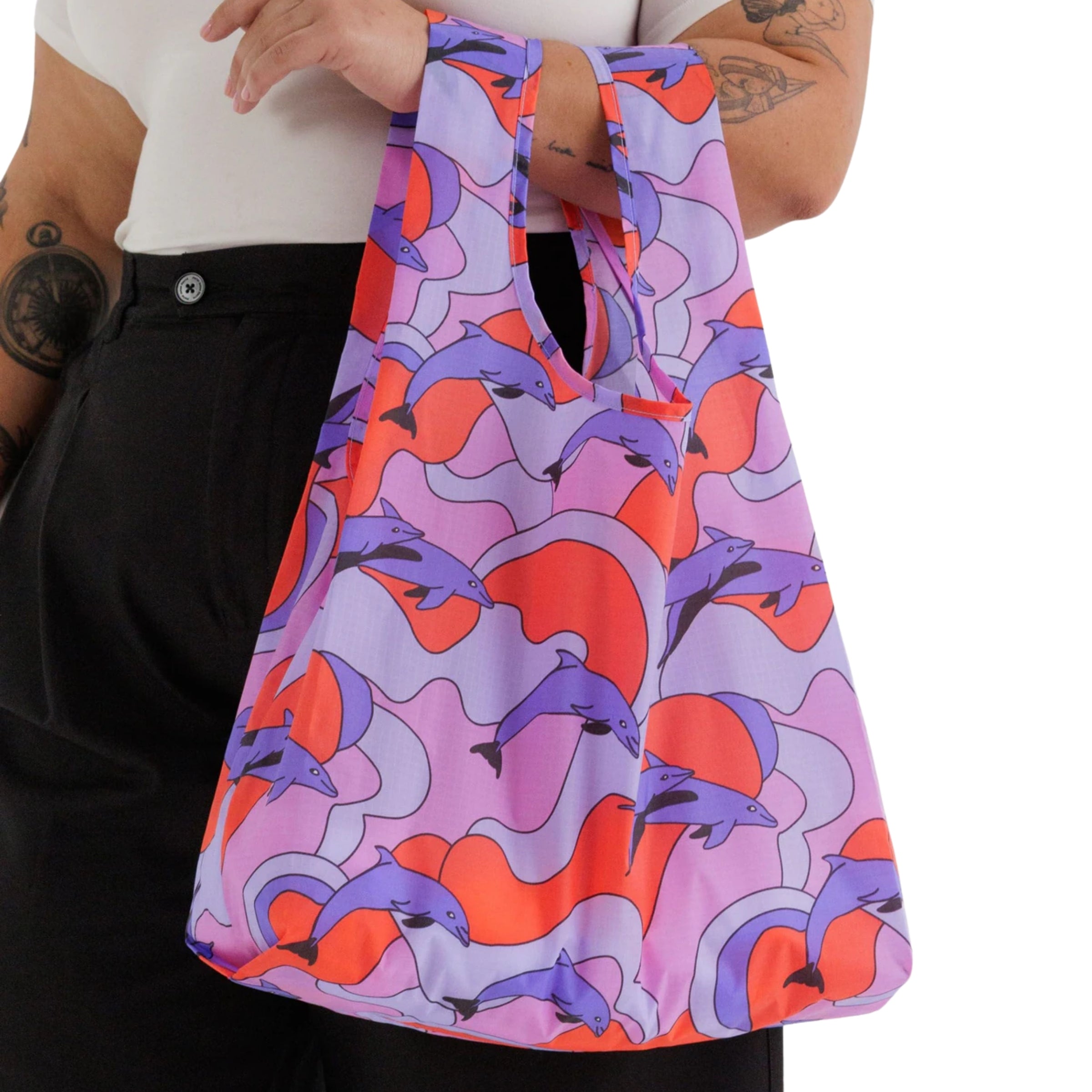 Baggu Standard Bag in Dolphins