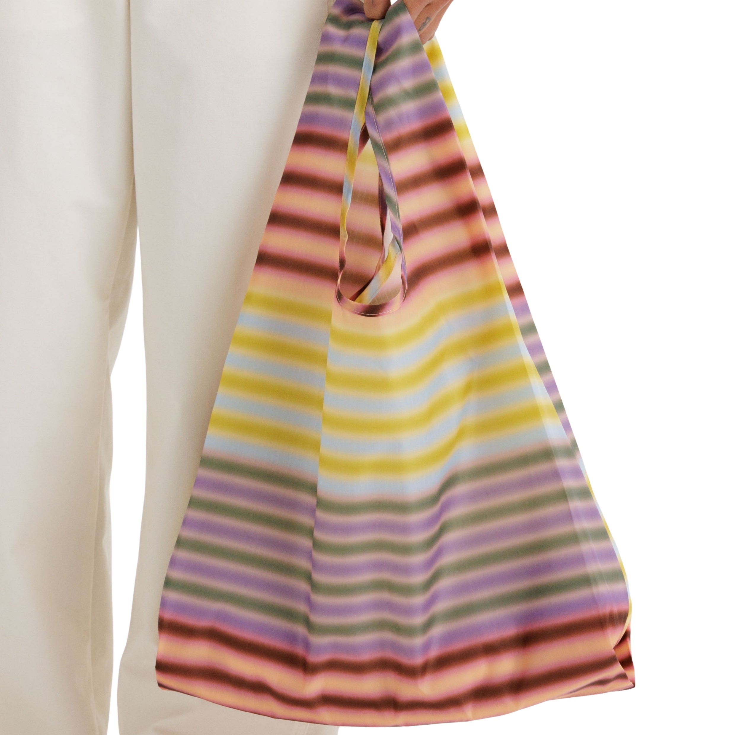 Baggu Standard Bag in Gradient Stripe Multi