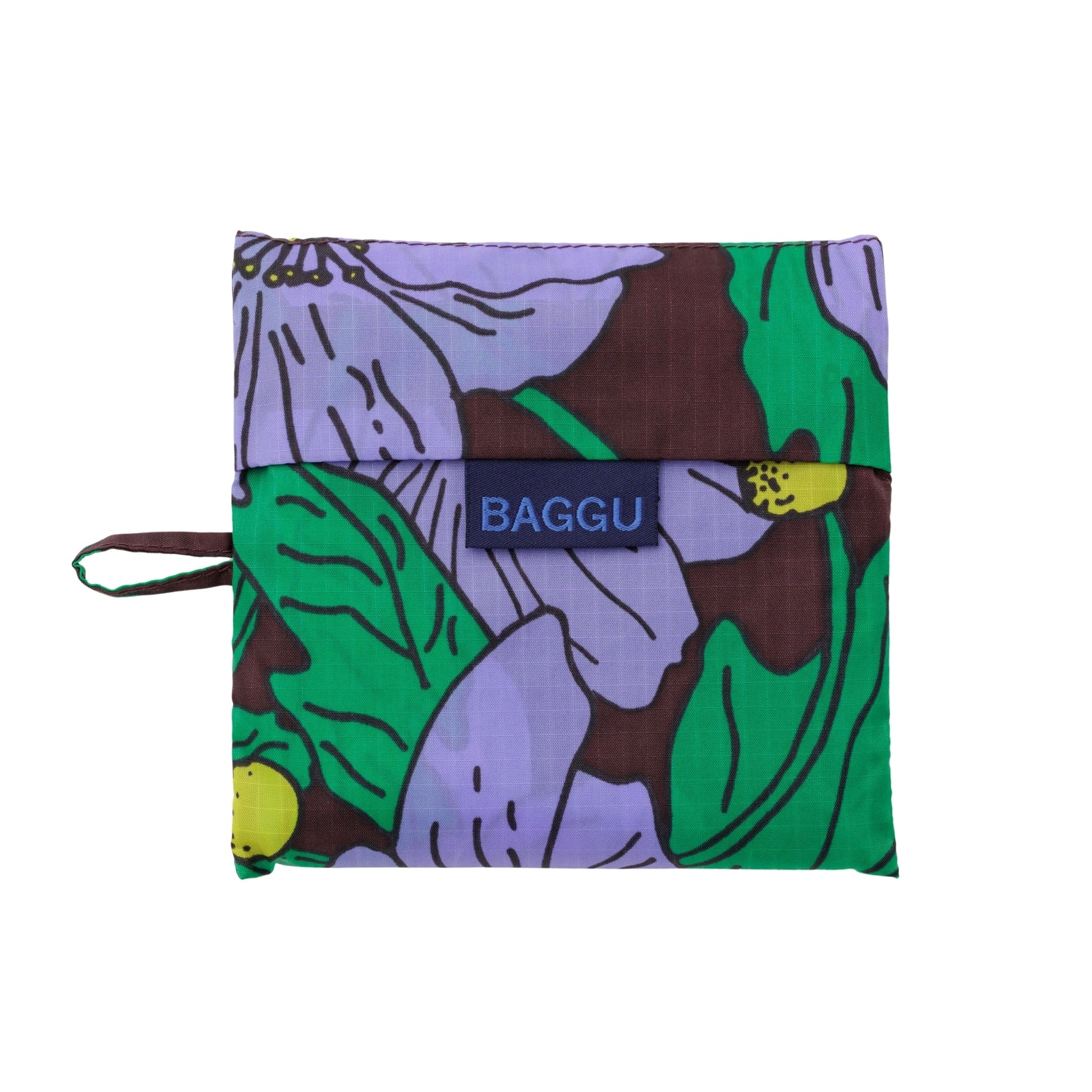 Baggu Standard Bag in Maroon Poppy