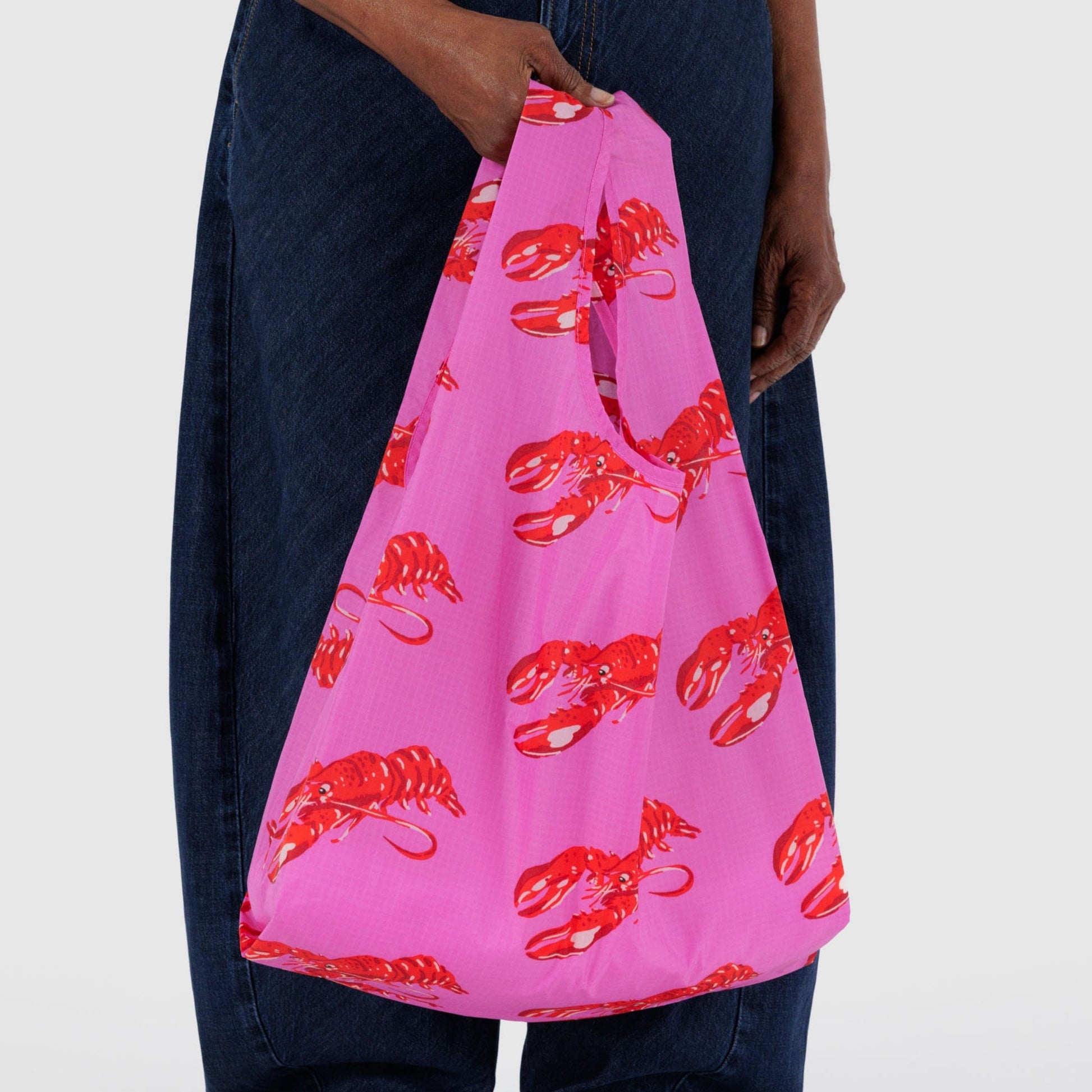 Baggu Standard Bag in Pink Lobster