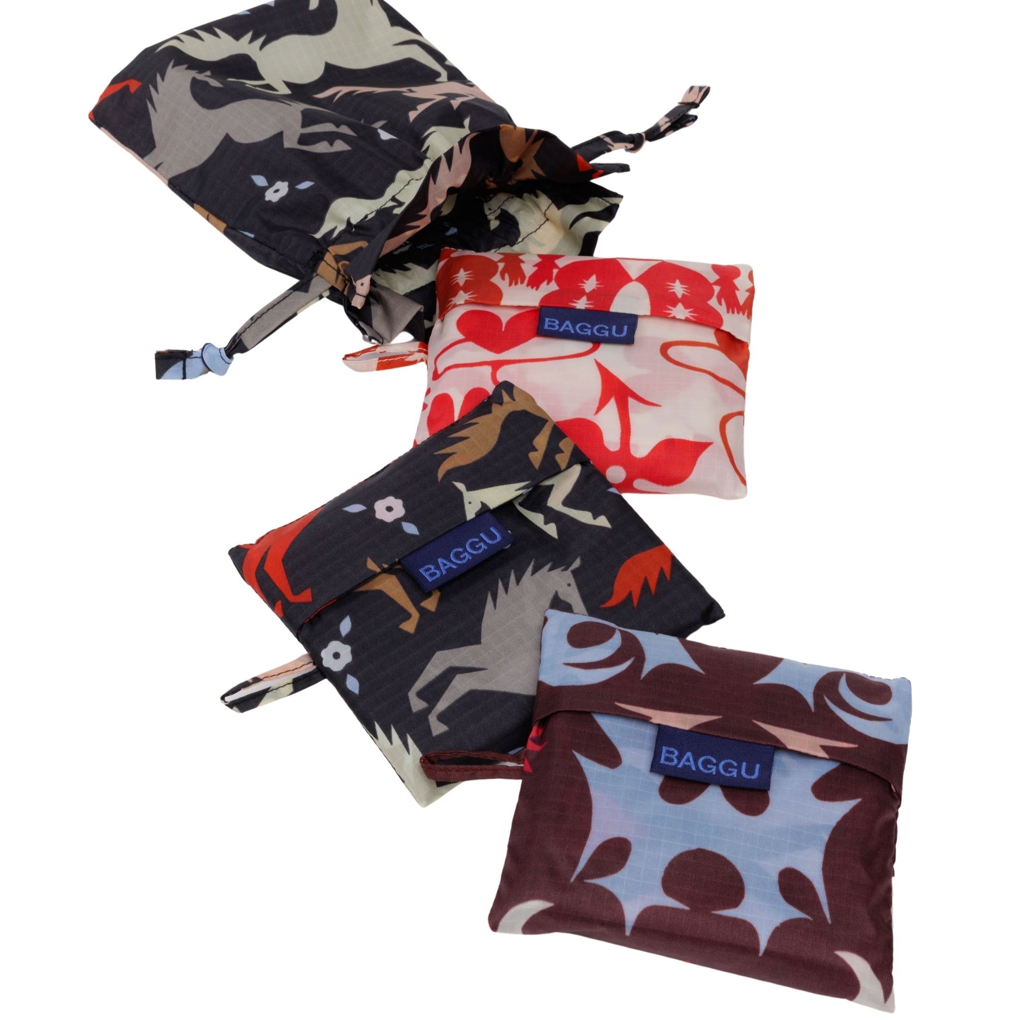 Baggu Standard Baggu Set of 3 in Western Cut Outs