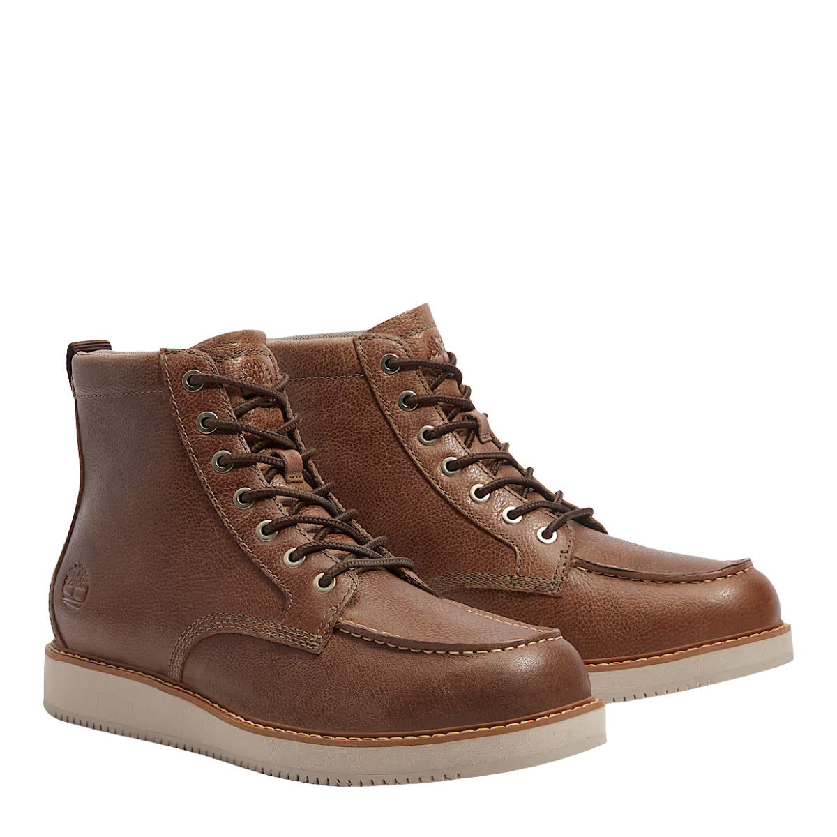 Timberland Men's Redwood Edge Mid Lace-up Boot in Dark Brown Full-Grain