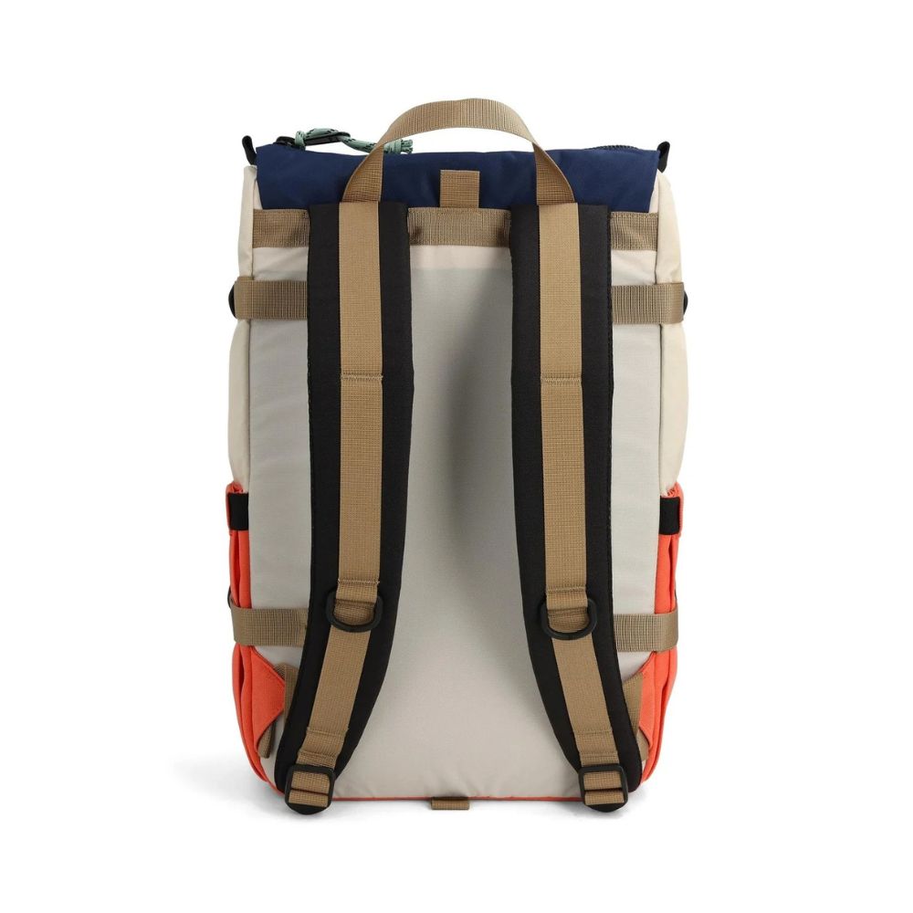 Topo Designs Rover Pack Classic in Almond/Emberglow
