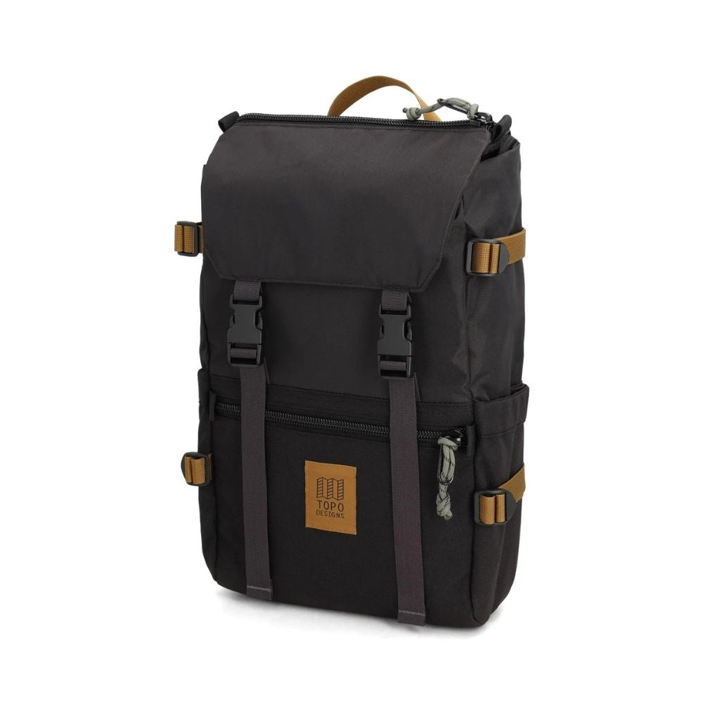 Topo Designs Rover Pack Classic in Black/Neutral