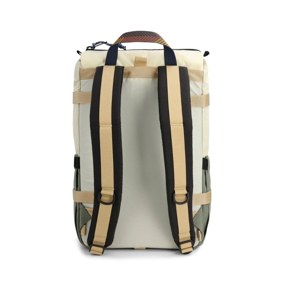 Topo Designs Rover Pack Classic in Bone White/Beetle