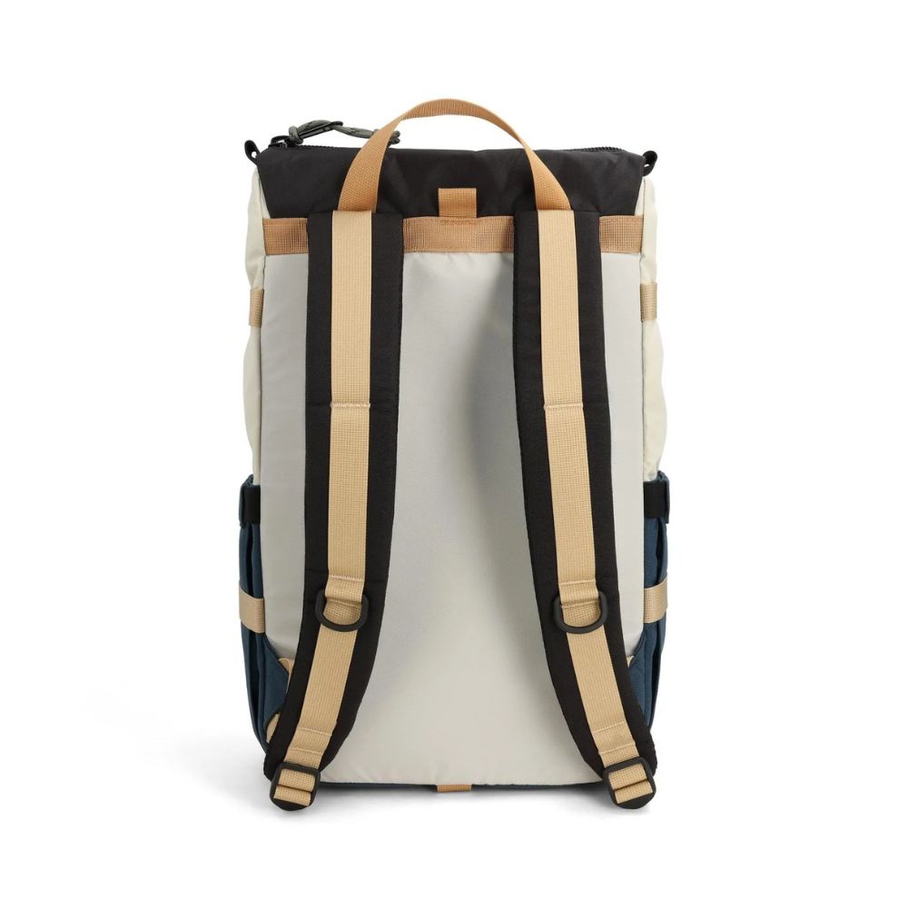 Topo Designs Rover Pack Classic in Bone White/Pond Blue