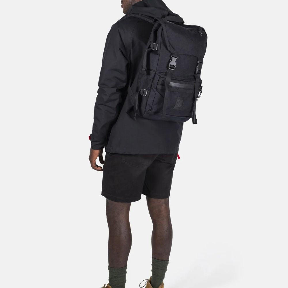 Topo Designs Rover Pack Tech in Black