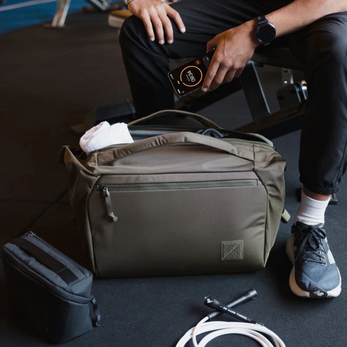 Evergoods Transit Duffel 25L in OD Green