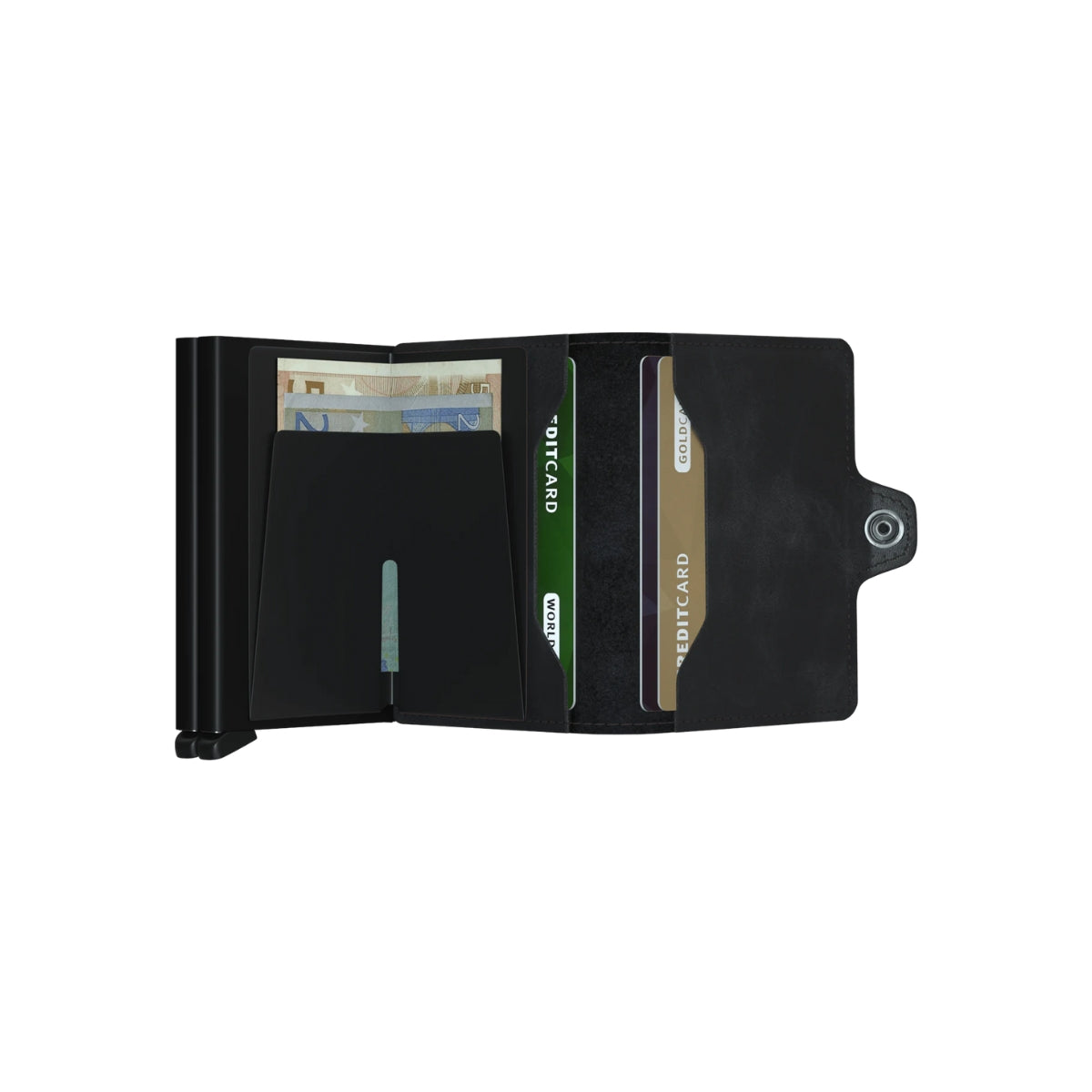 Secrid Twin Wallet Vintage in Black