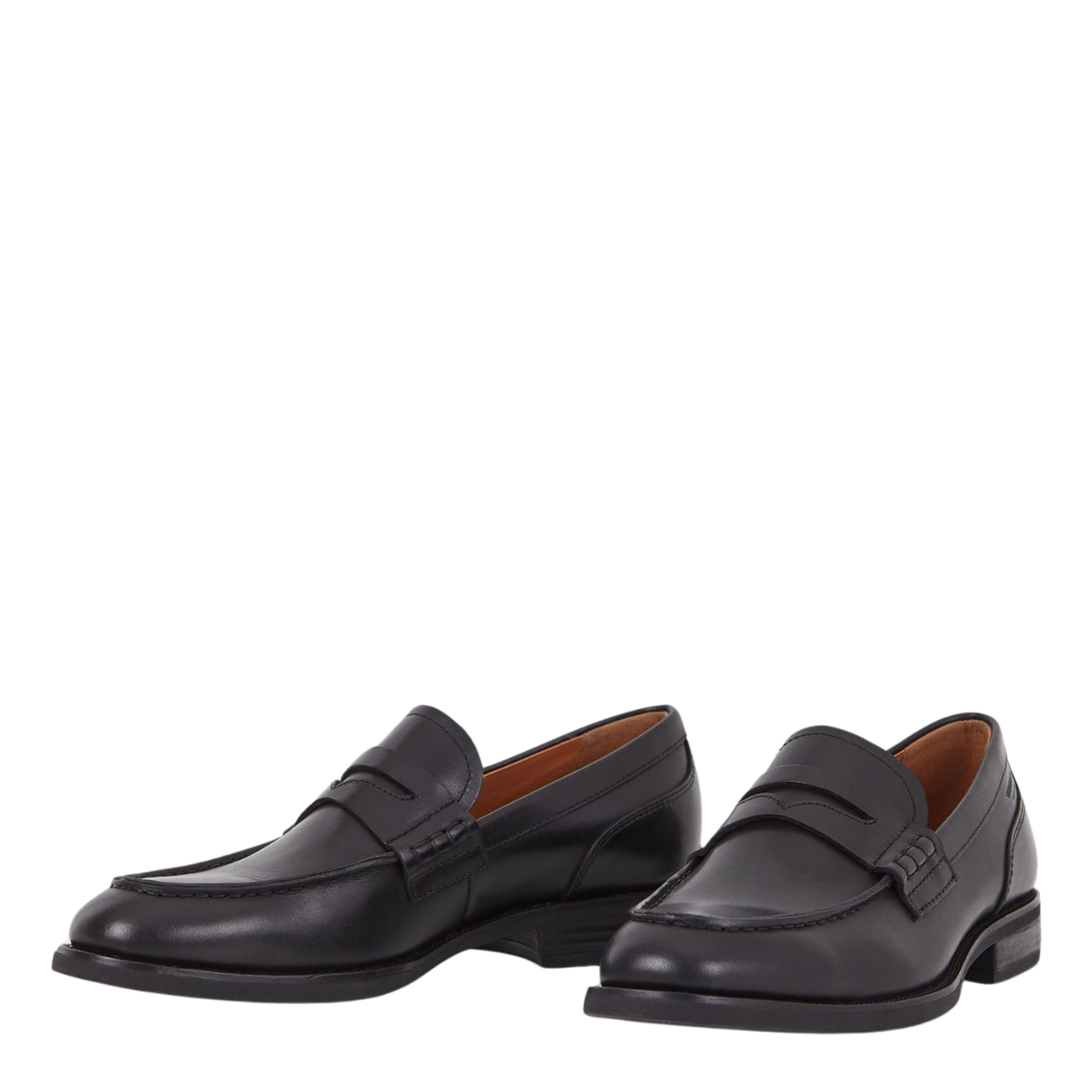 Vagabond Men's Mario Loafers in Black Leather