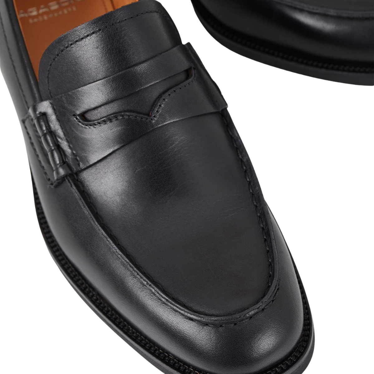Vagabond Men's Mario Loafers in Black Leather