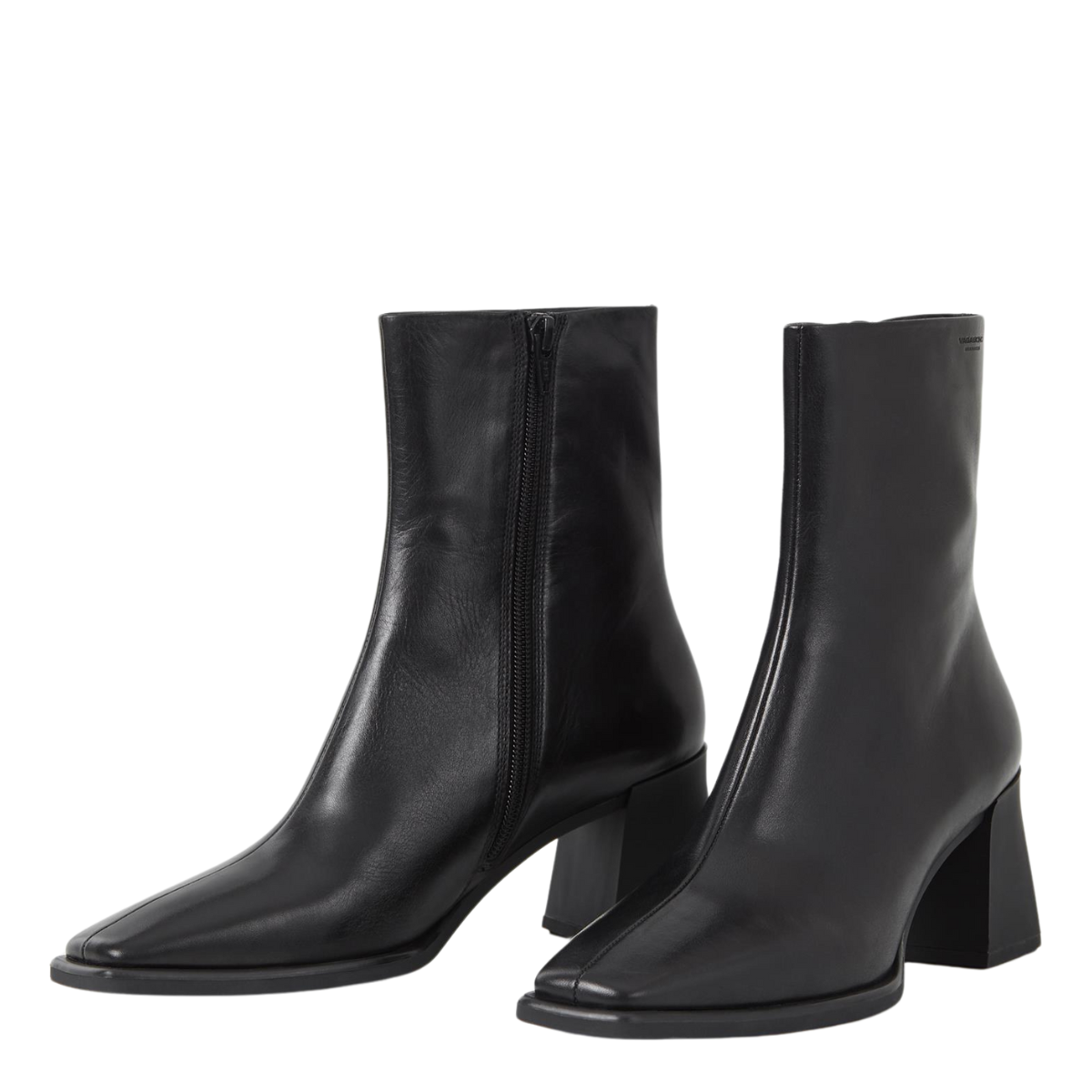 Vagabond Women's Hedda Boots in Black Leather