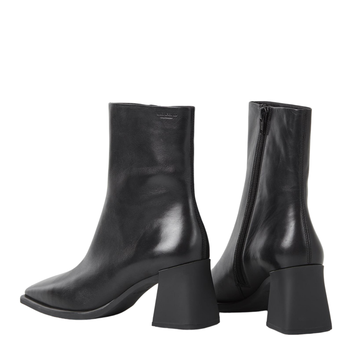 Vagabond Women's Hedda Boots in Black Leather