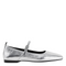 Vagabond Women&#39;s Delia Shoes in Silver Metallic Leather