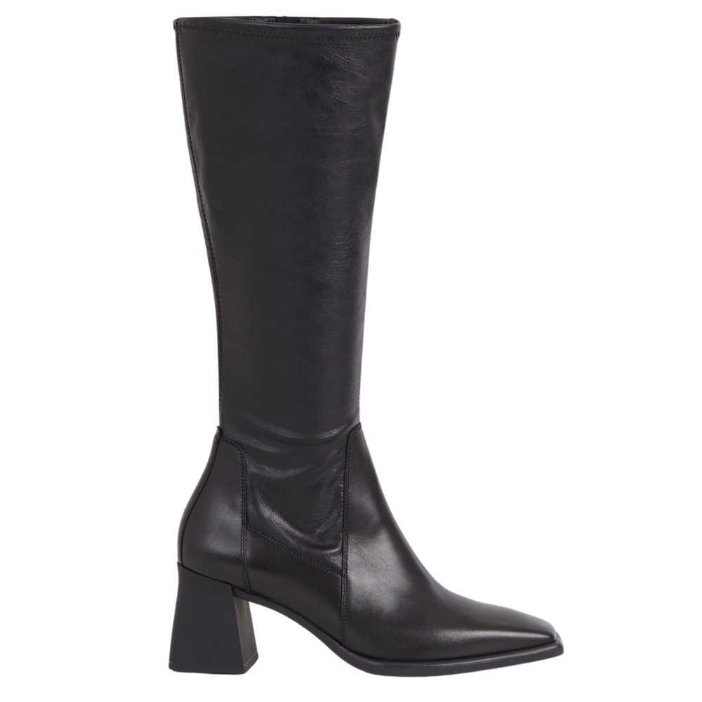 Vagabond Women's Hedda Tall Boots in Black Leather/Comb