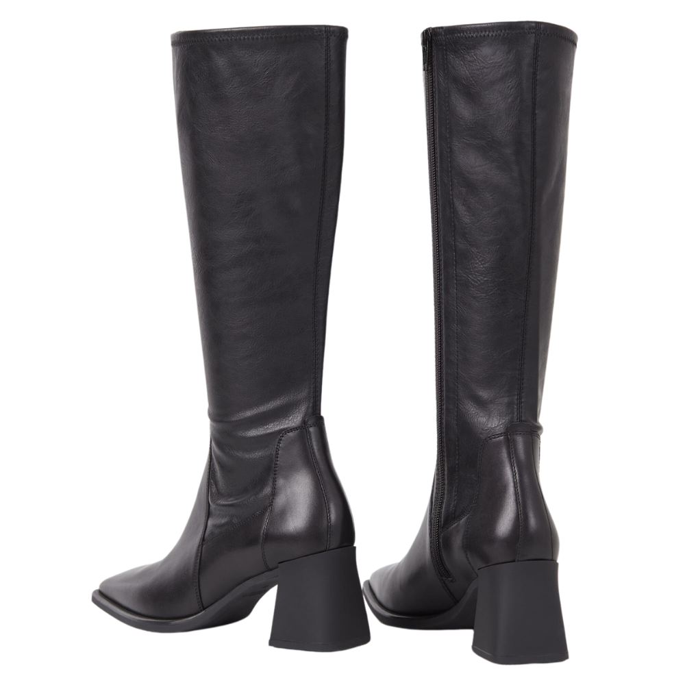 Vagabond Women's Hedda Tall Boots in Black Leather/Comb