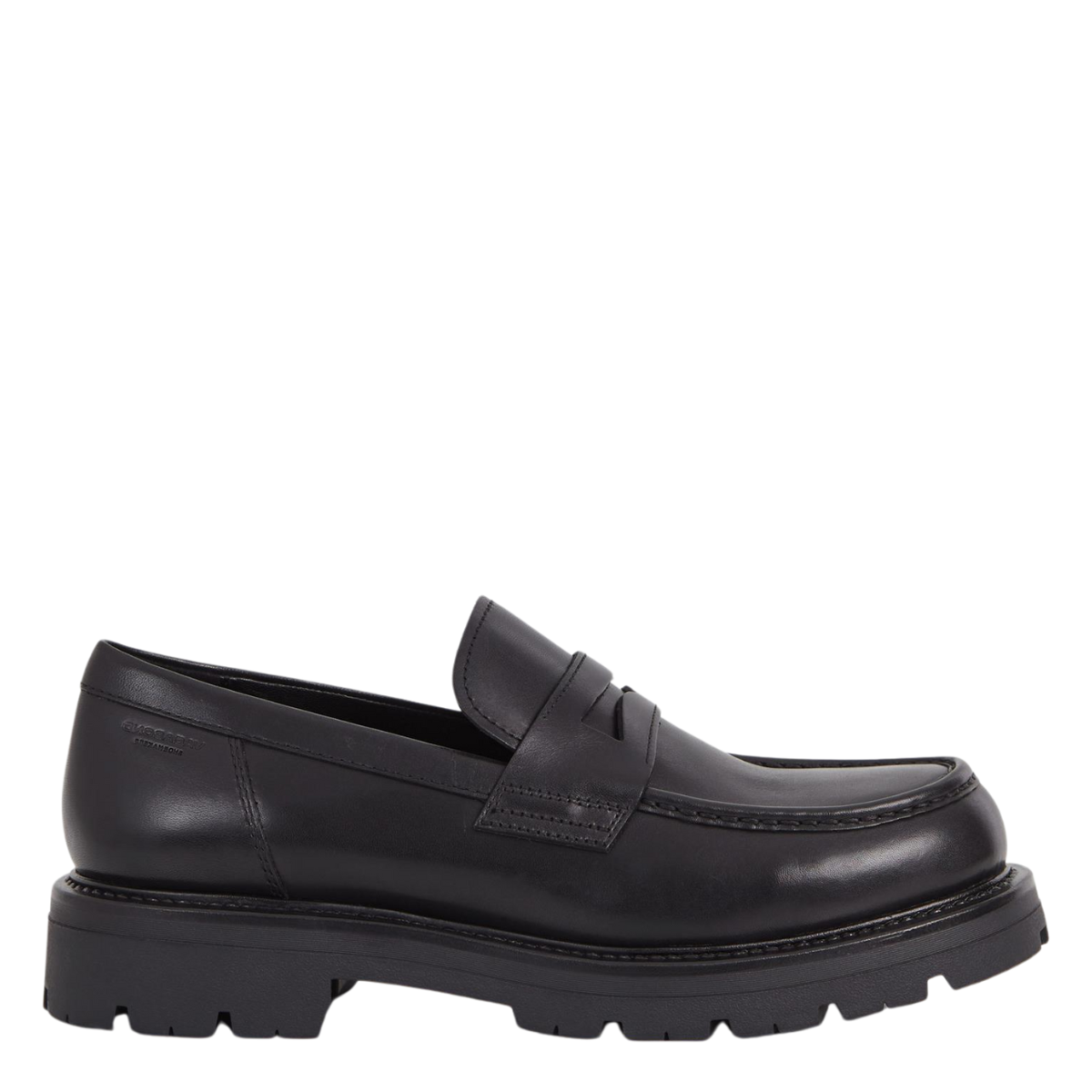 Vagabond Men's Cameron Loafers in Black Leather